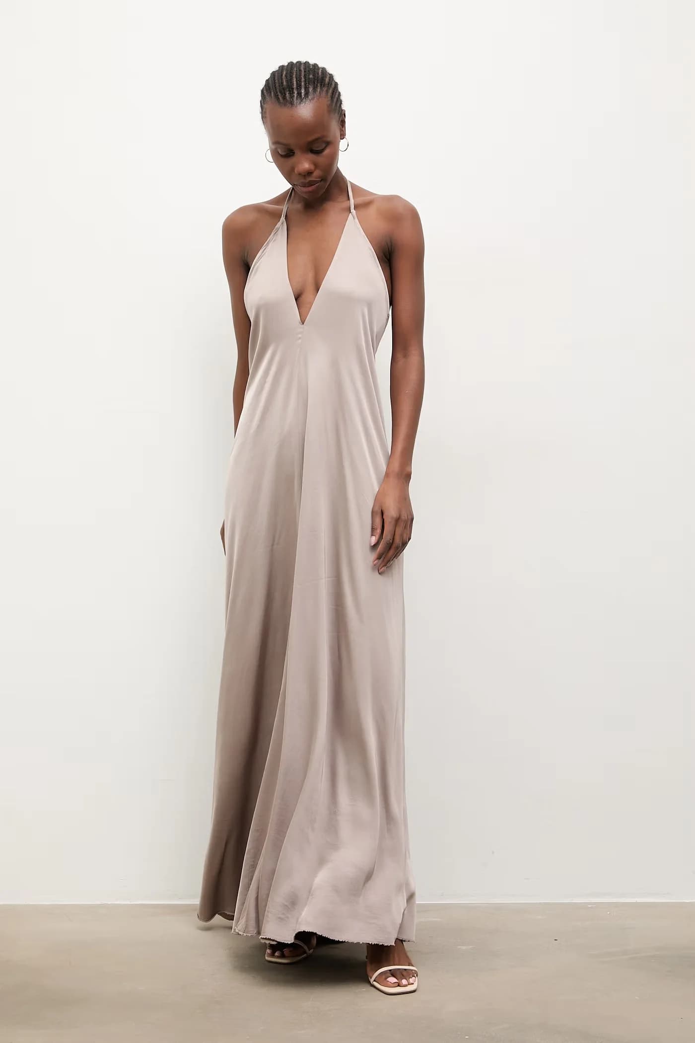 Платье из вискозы