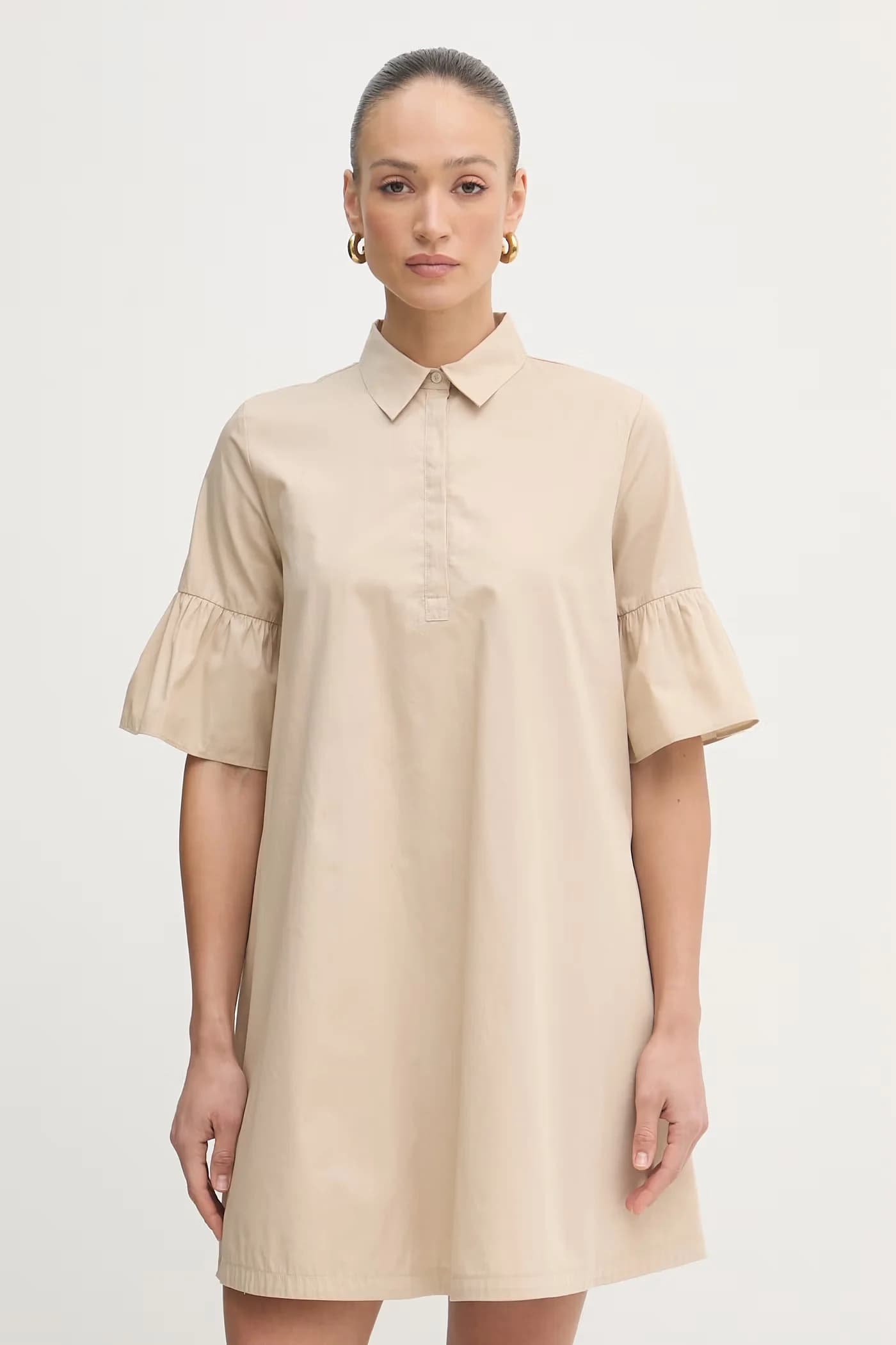 Хлопковое платье Babydoll Emme от Marella