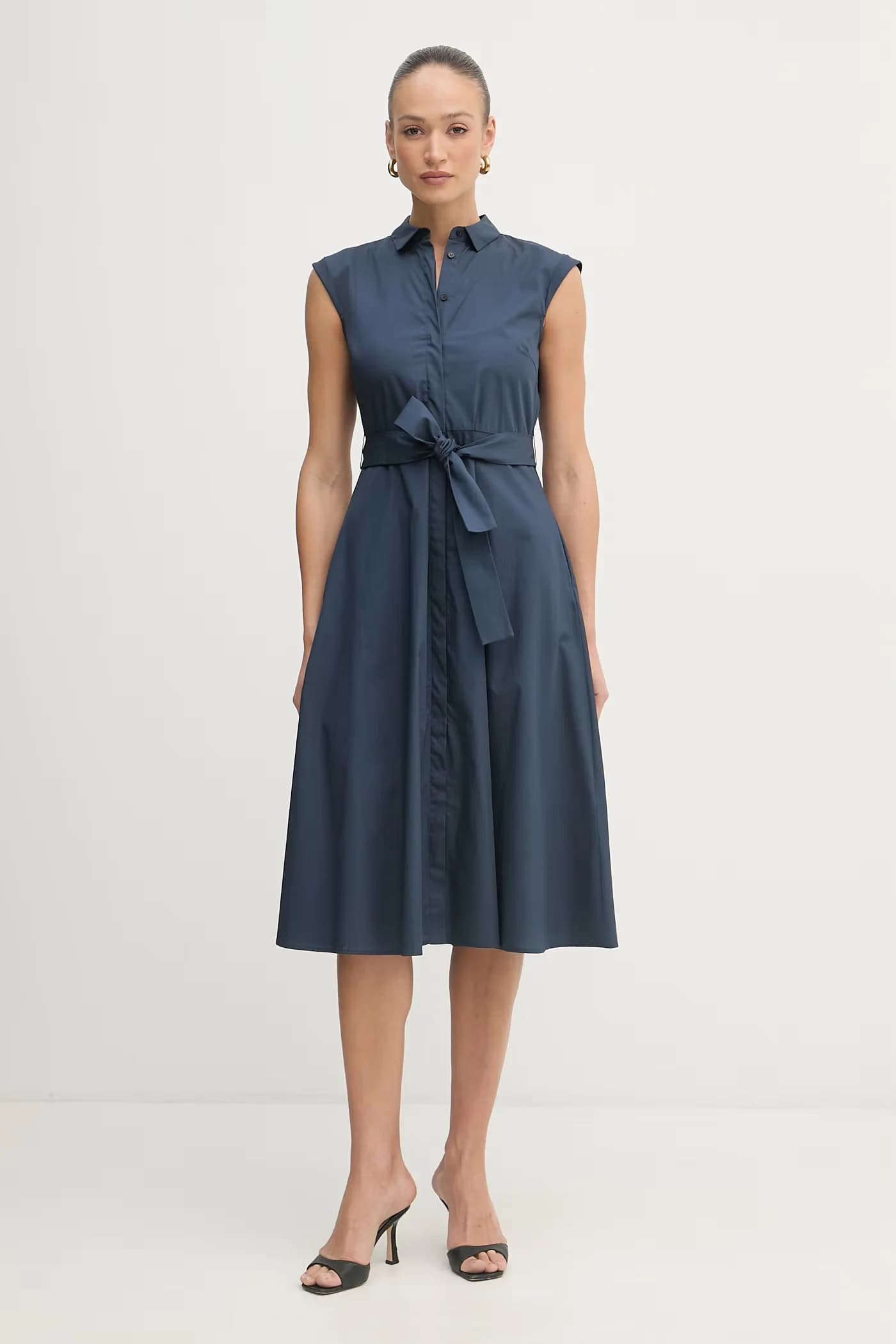 Хлопковое платье-рубашка Emme от Marella