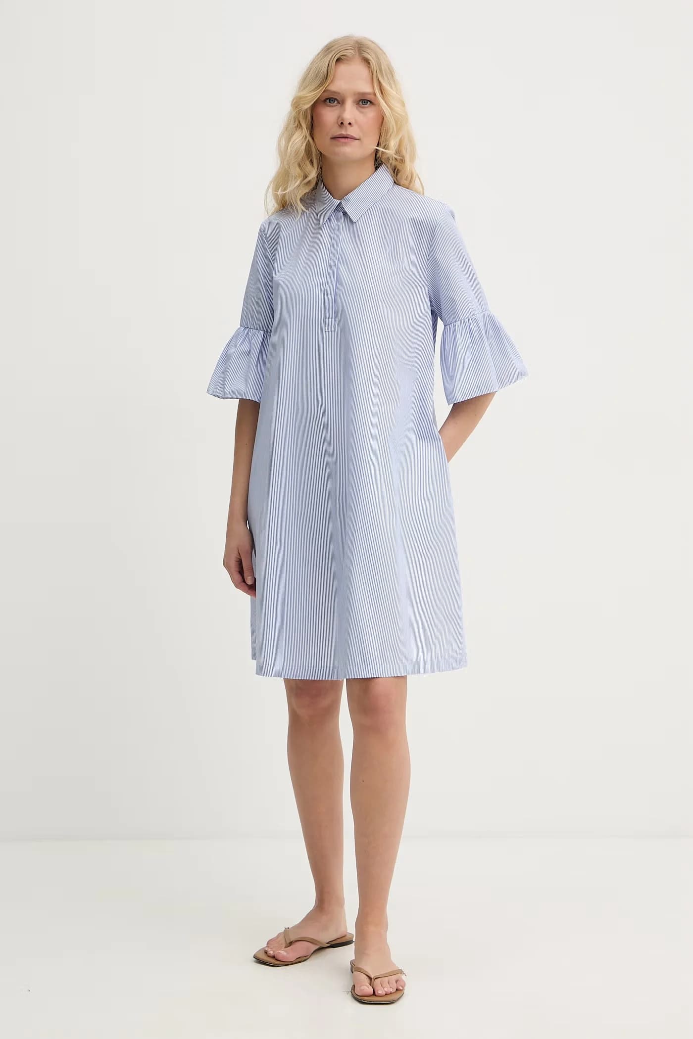 Хлопковое платье Babydoll Emme от Marella