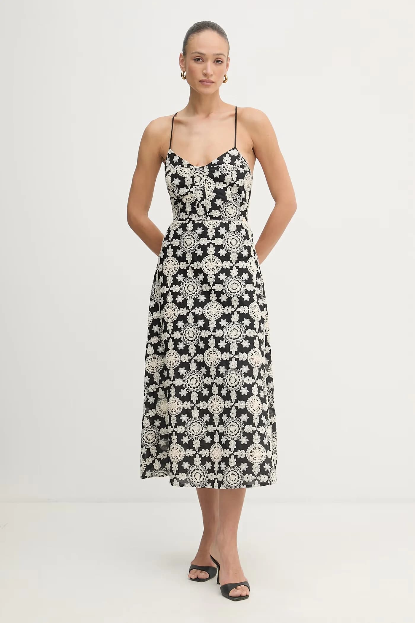 Хлопковое летнее платье