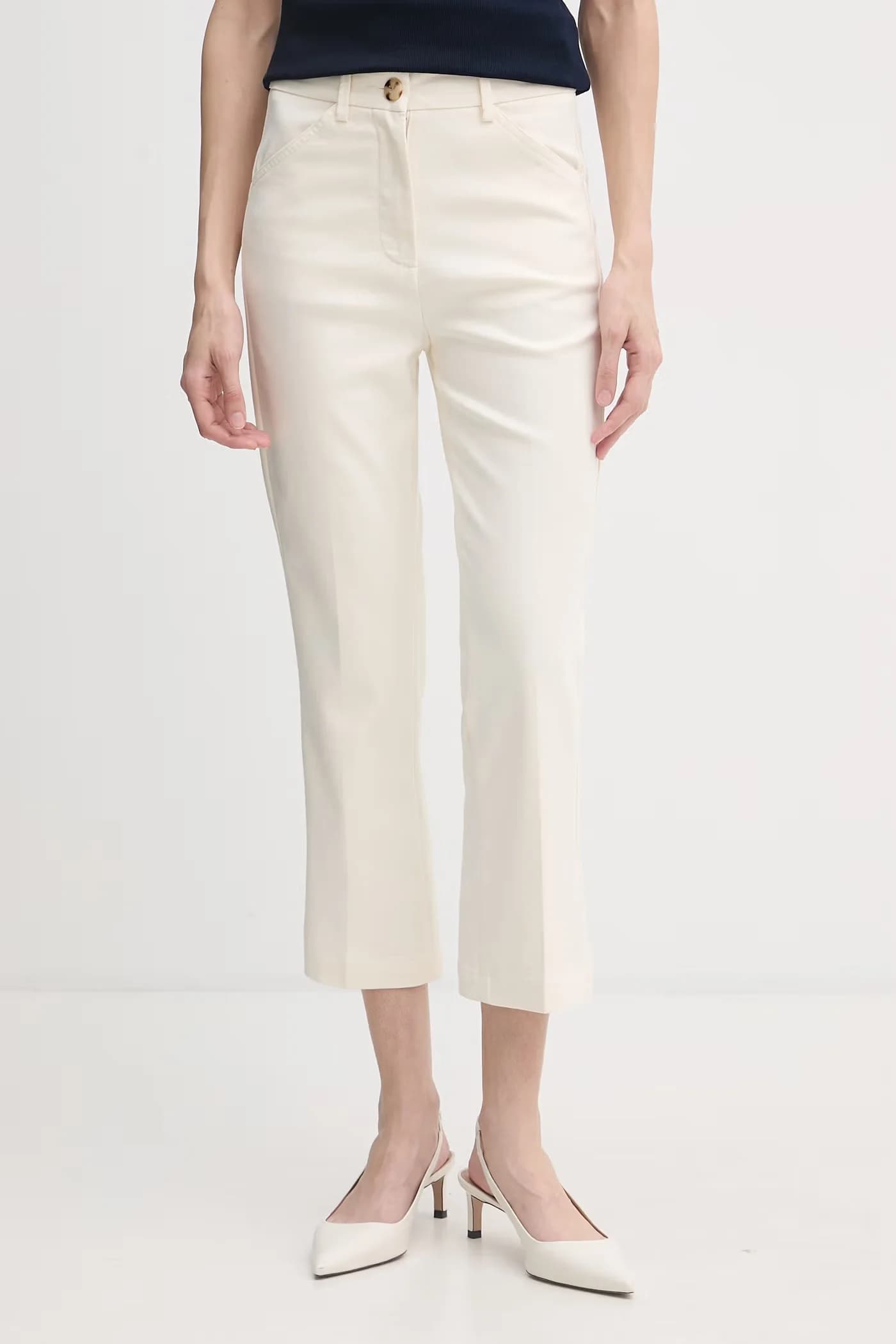 Женские хлопковые брюки