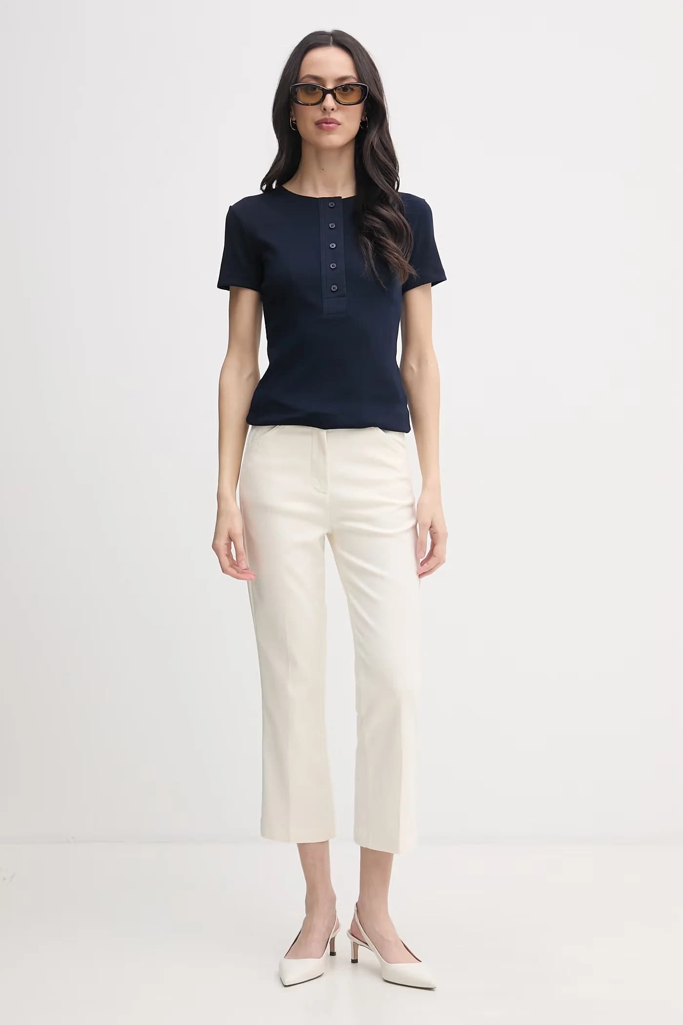 Женские хлопковые брюки - фото 2