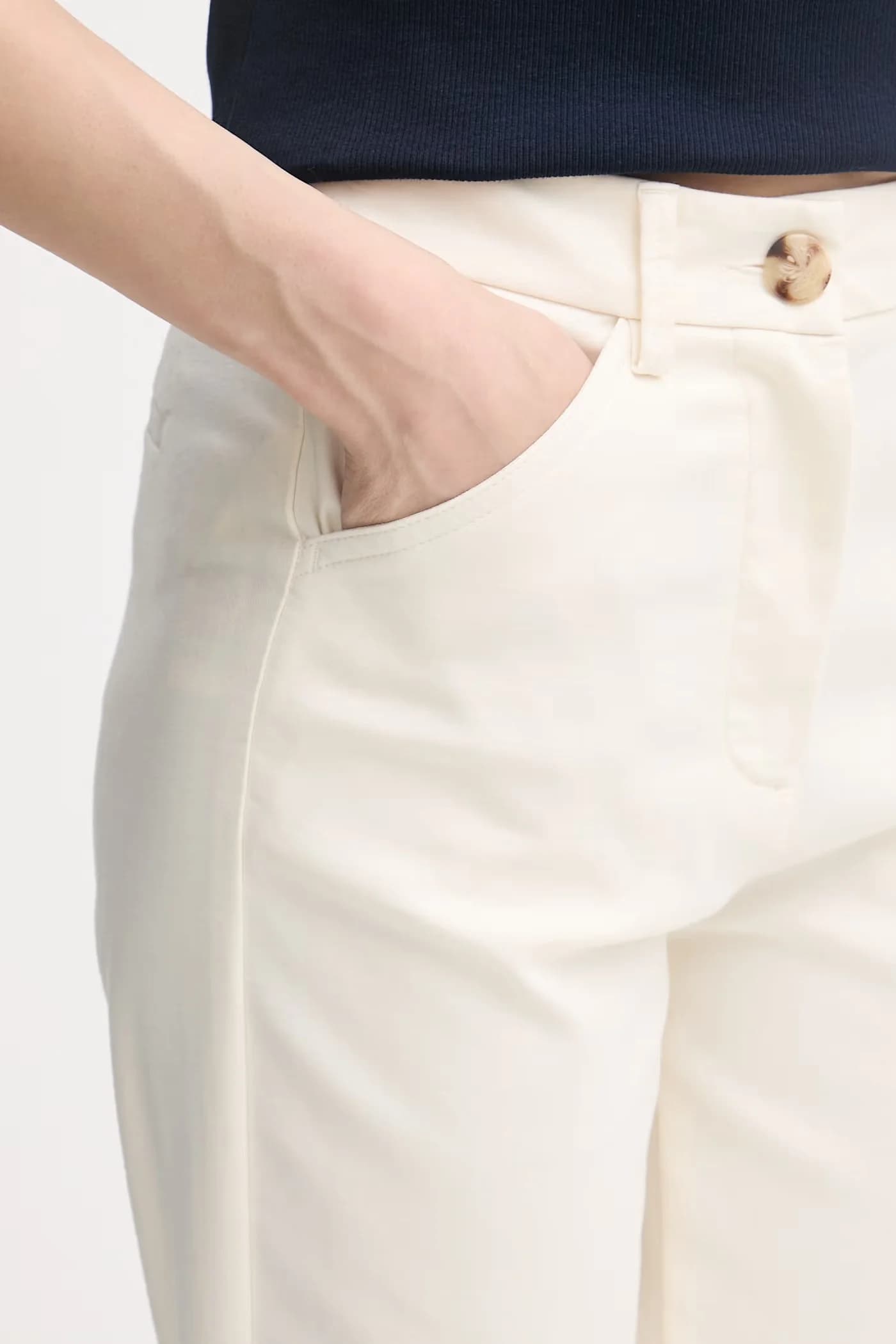 Женские хлопковые брюки - фото 4