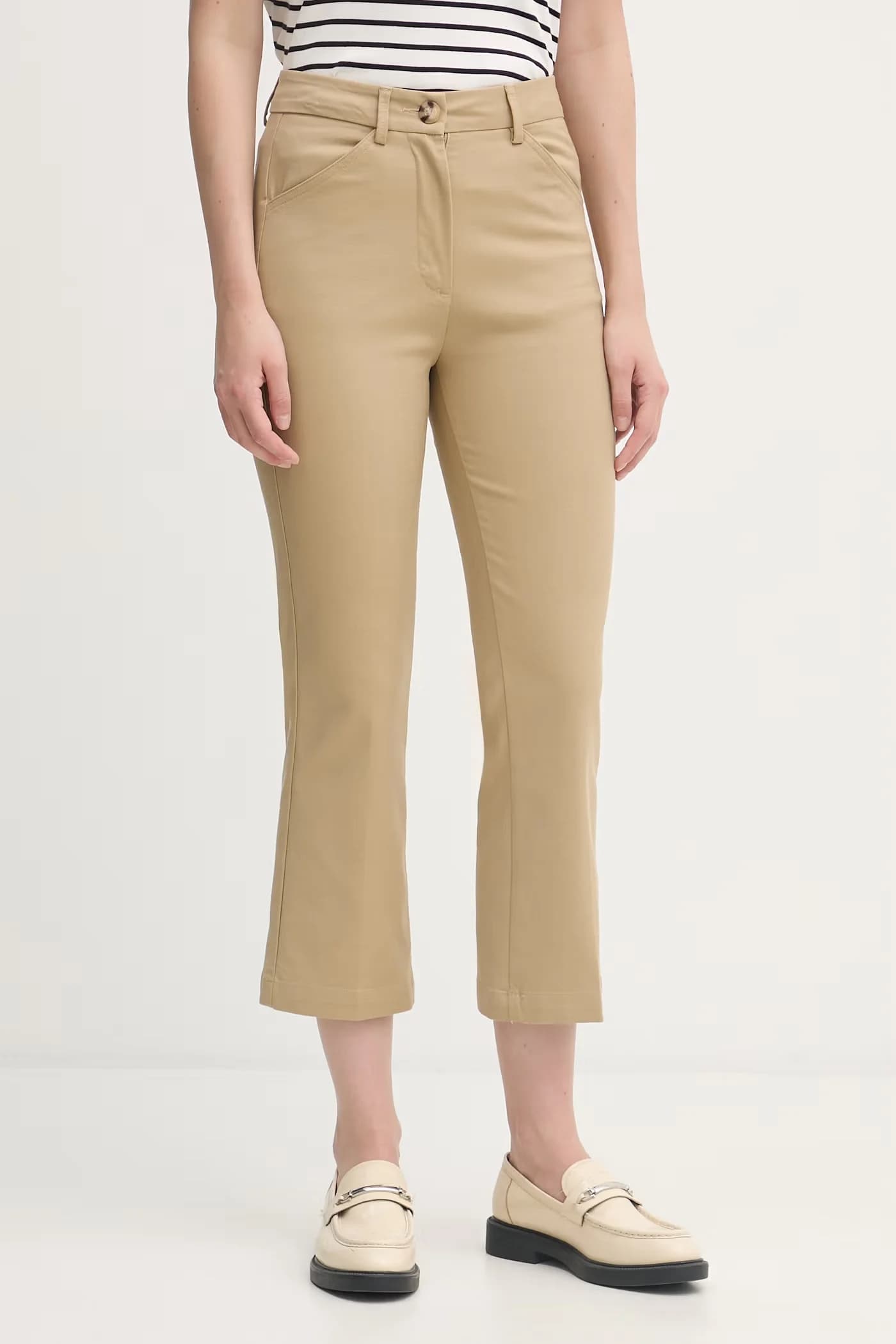 Женские хлопковые брюки