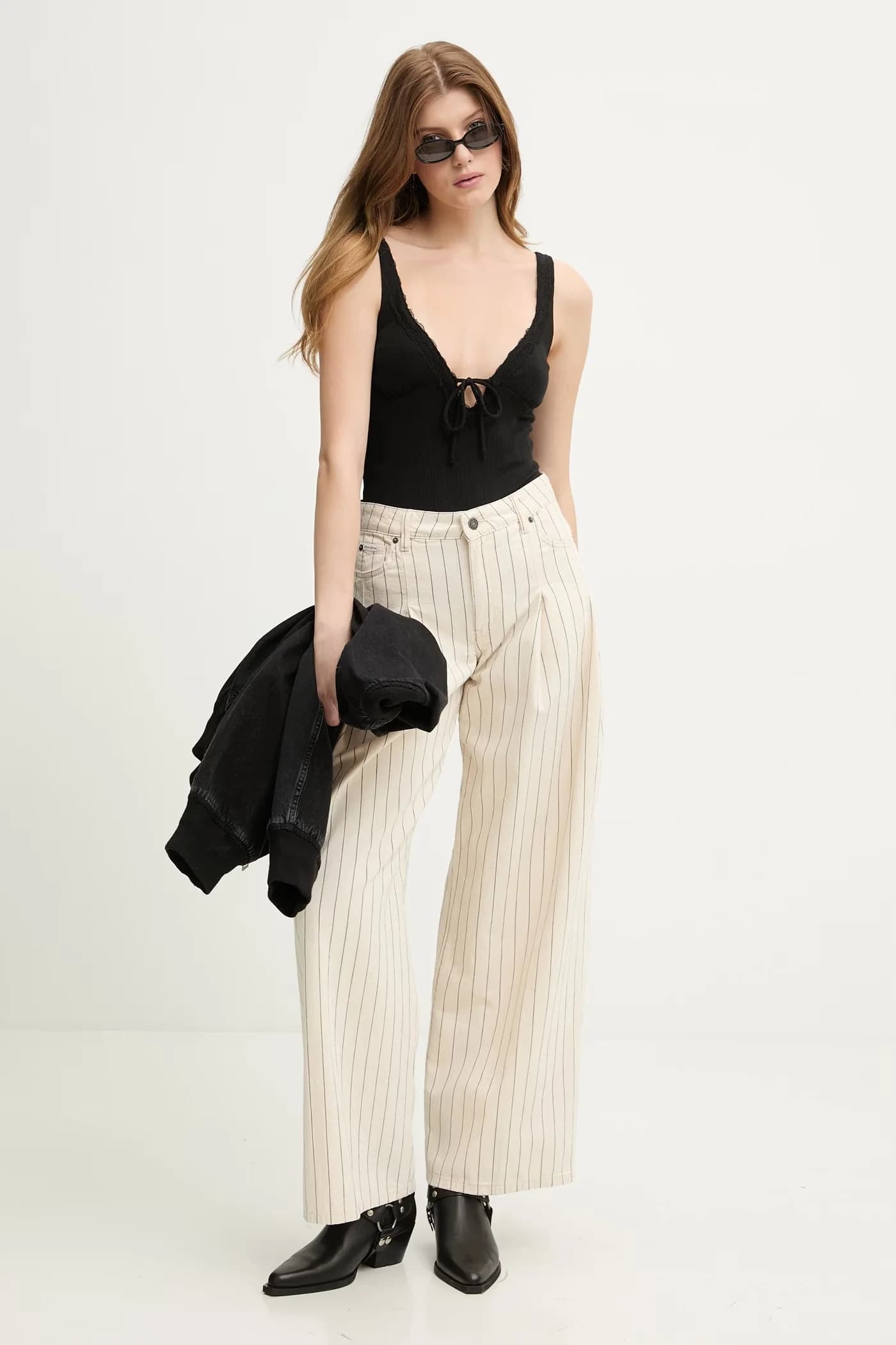 Женские хлопковые брюки - фото 2