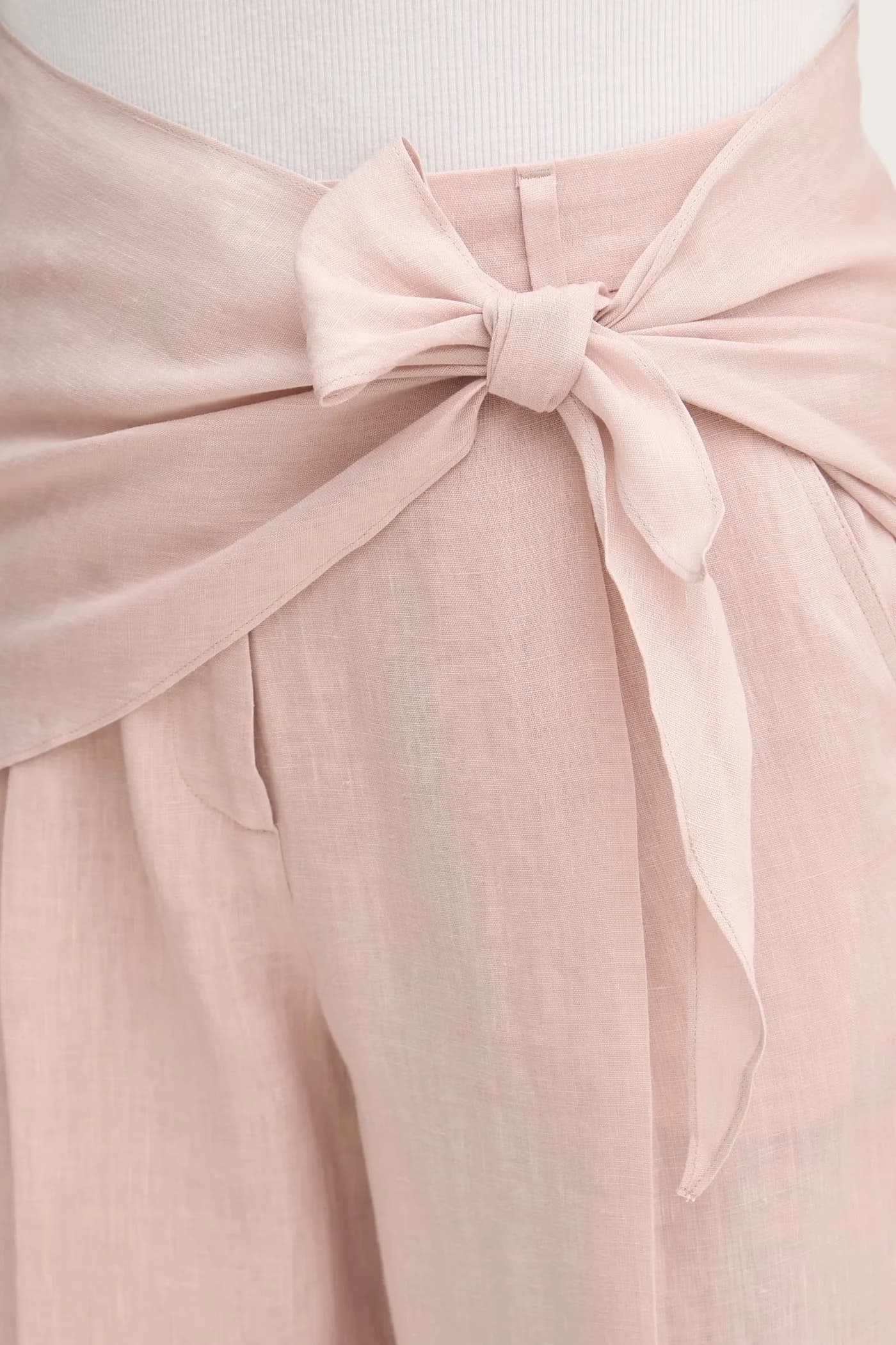 SOLISTA женские льняные широкие брюки - фото 5