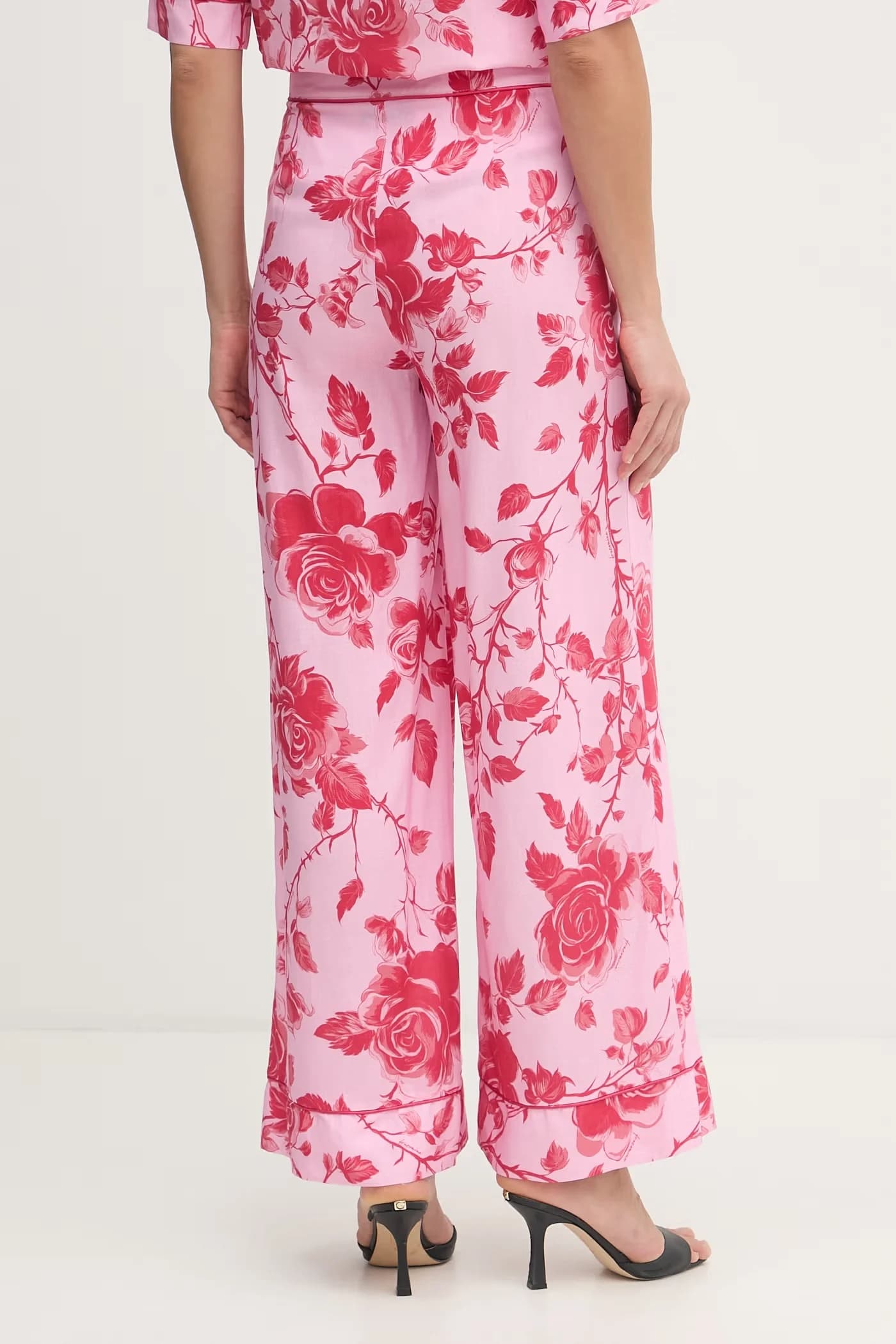 Женские брюки с льном - фото 3