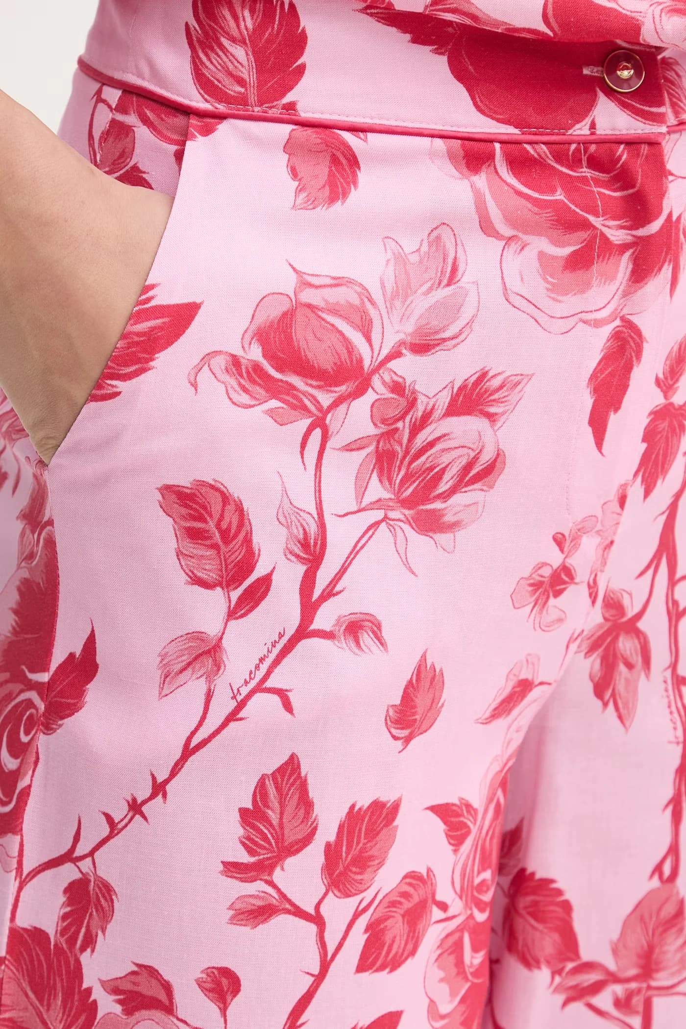 Женские брюки с льном - фото 4