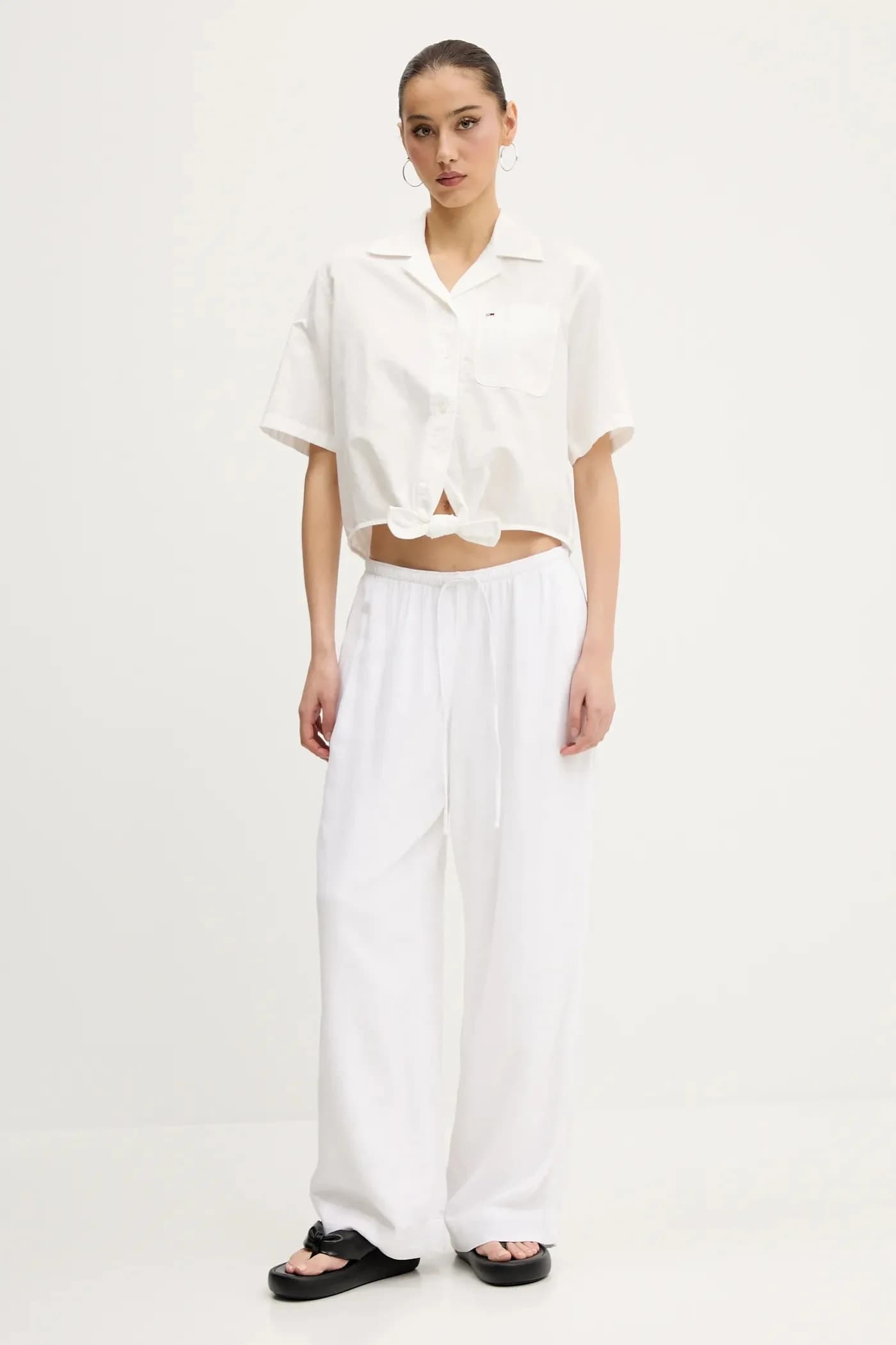 Льняные брюки - фото 2