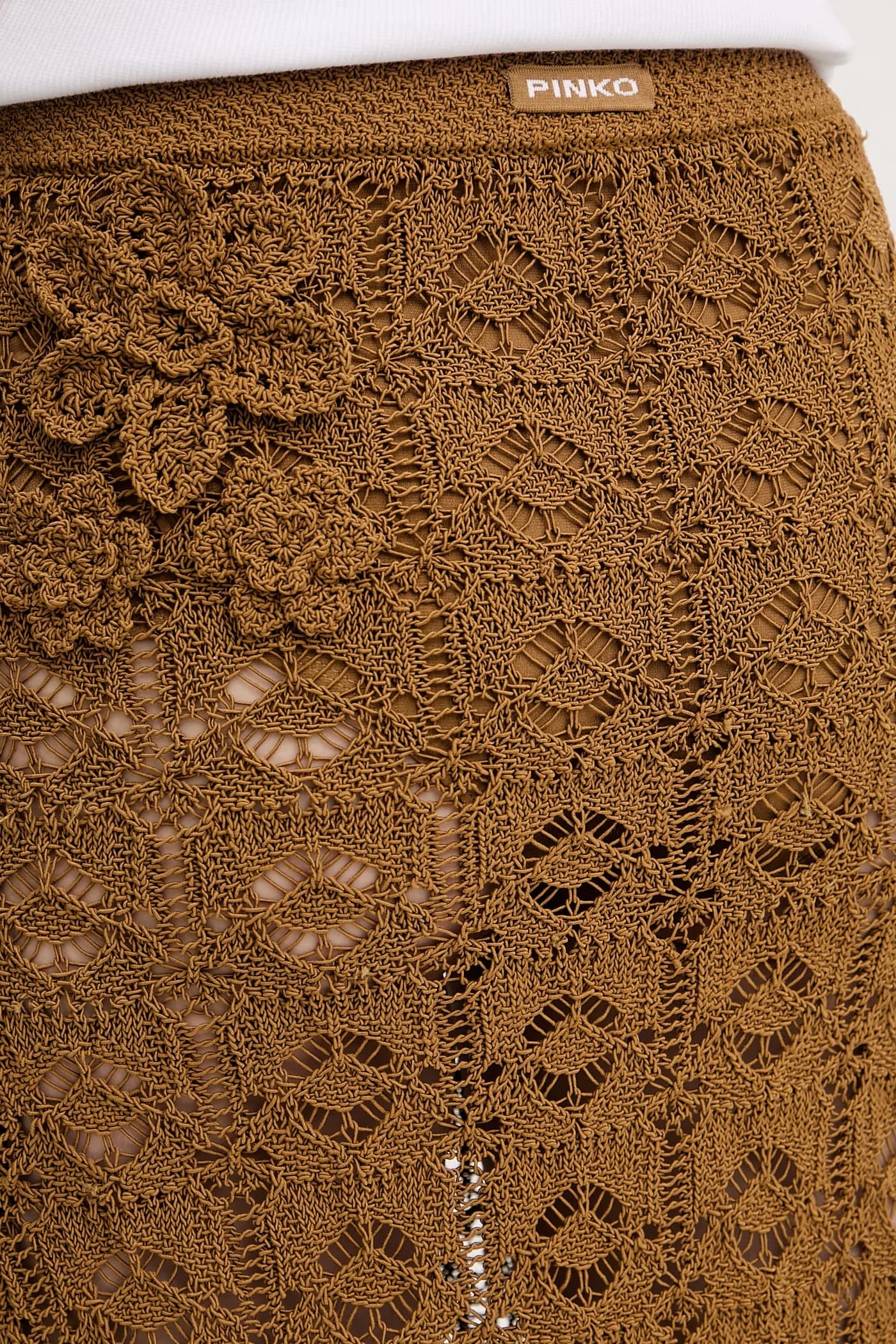 Юбка-свитер из хлопка - фото 4