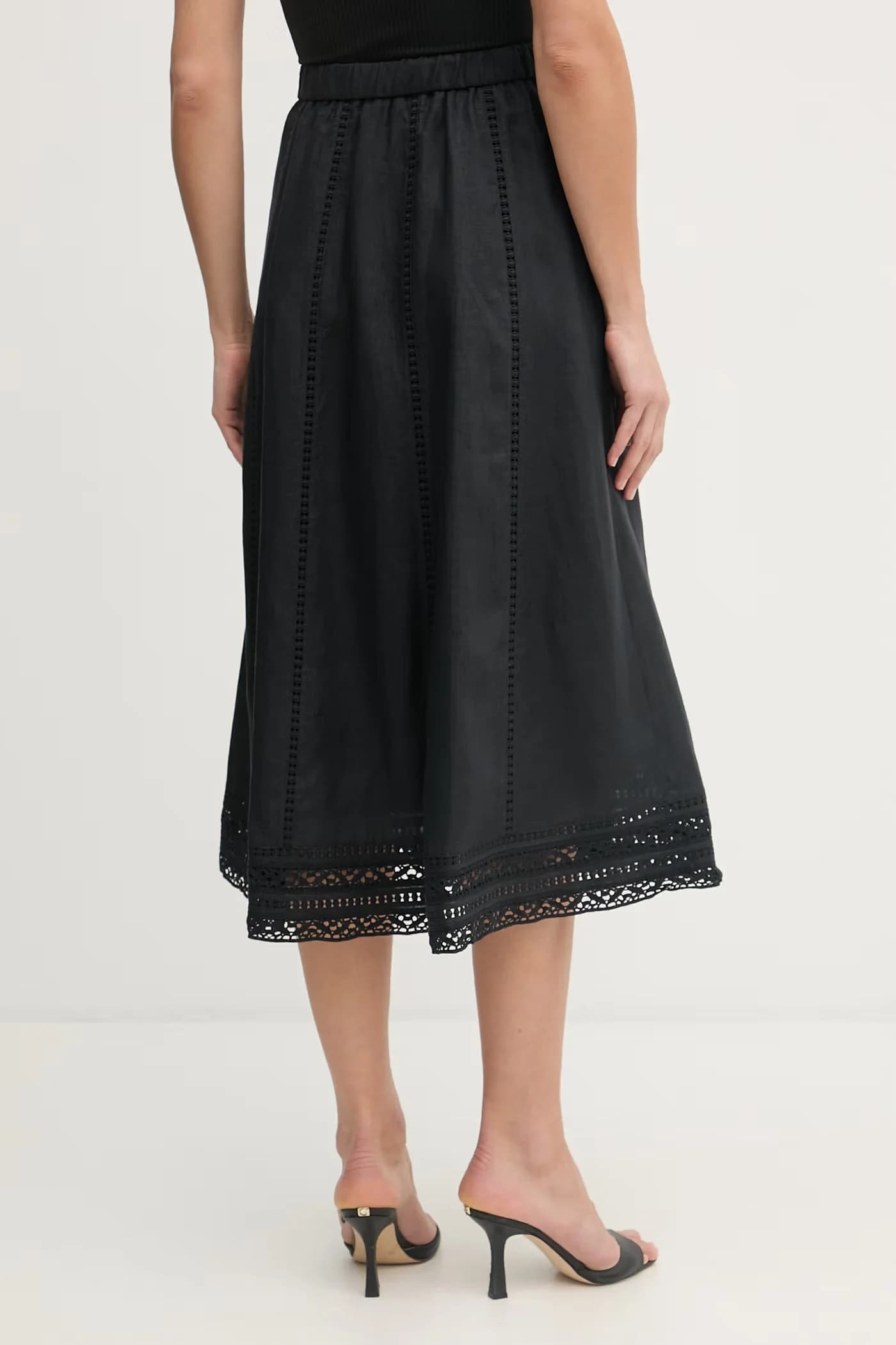 ГЕРГО льняная юбка - фото 3