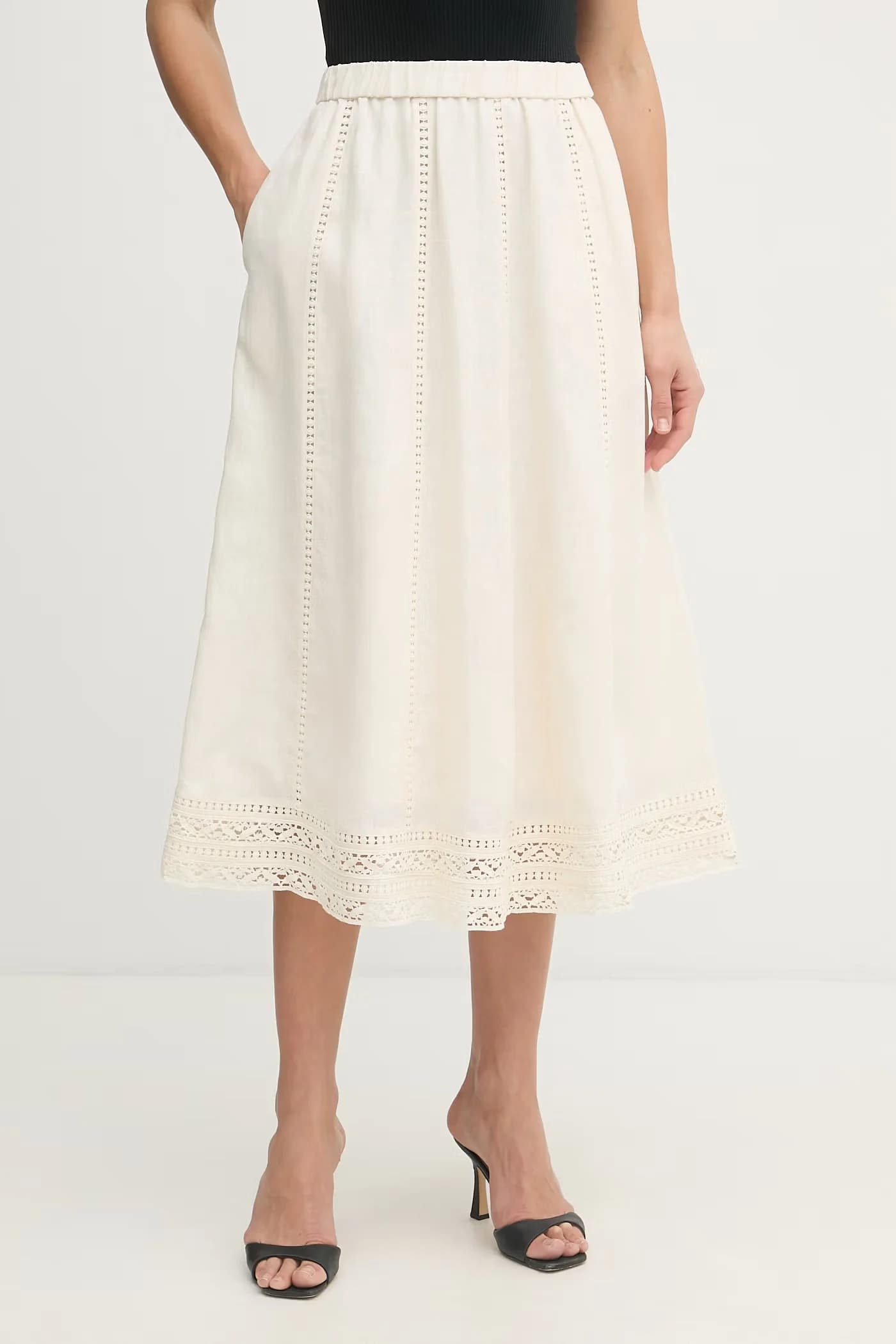 ГЕРГО льняная юбка