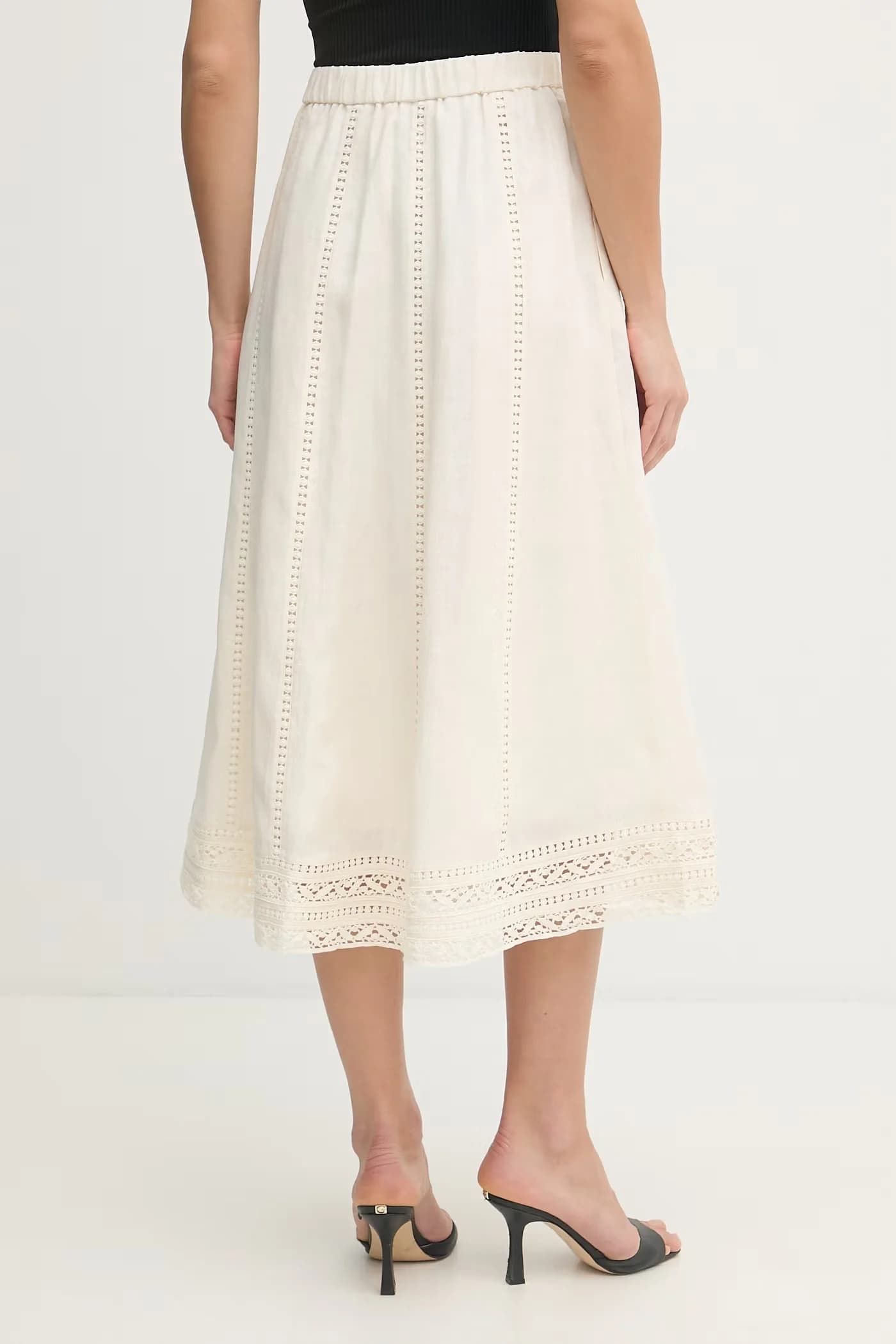 ГЕРГО льняная юбка - фото 3