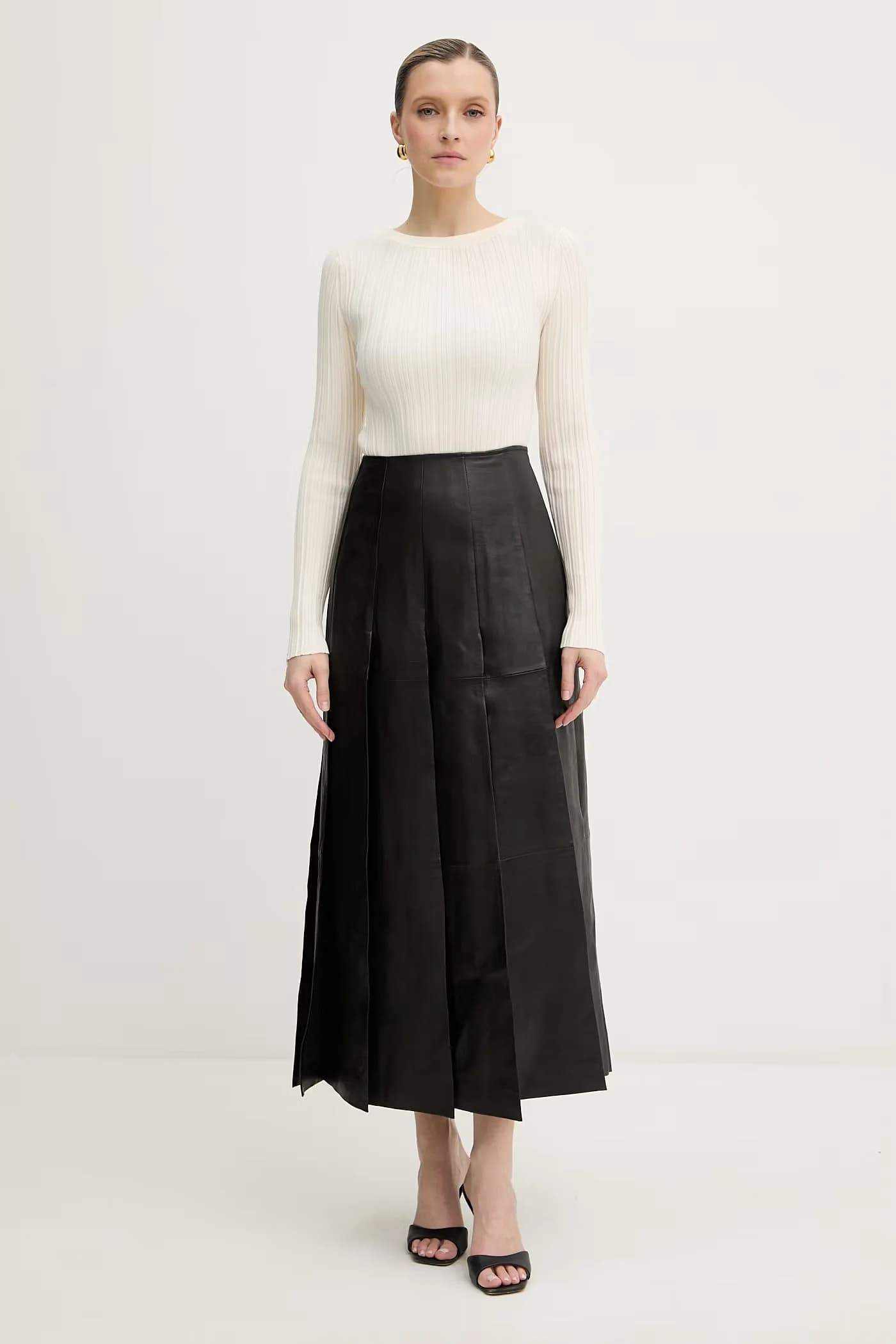 MCLTEQUILA кожаная юбка - фото 2