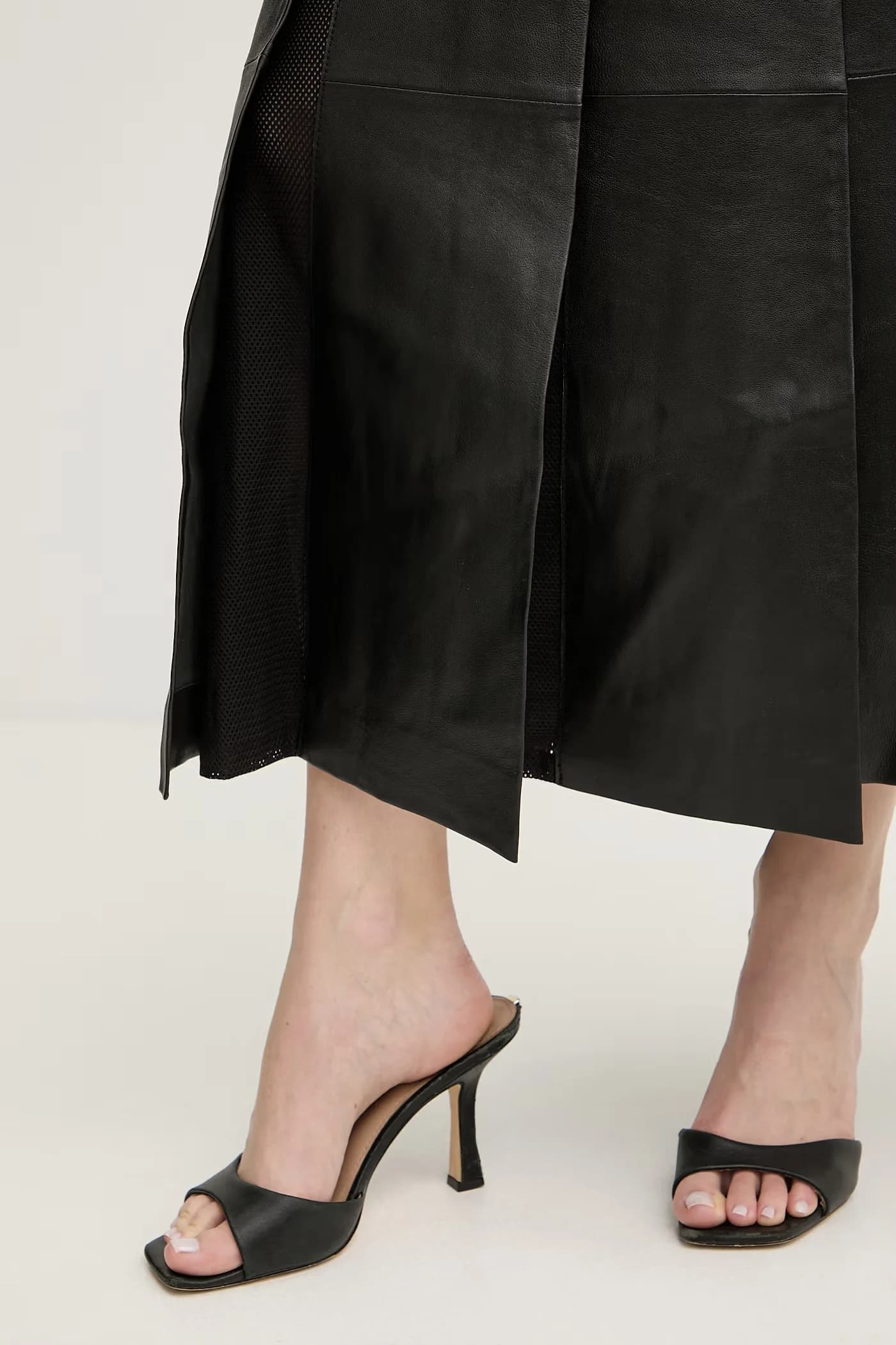 MCLTEQUILA кожаная юбка - фото 4