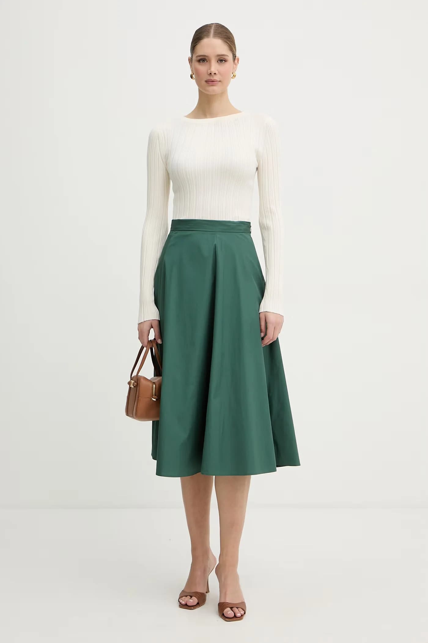 Юбка RIBES из хлопка - фото 2