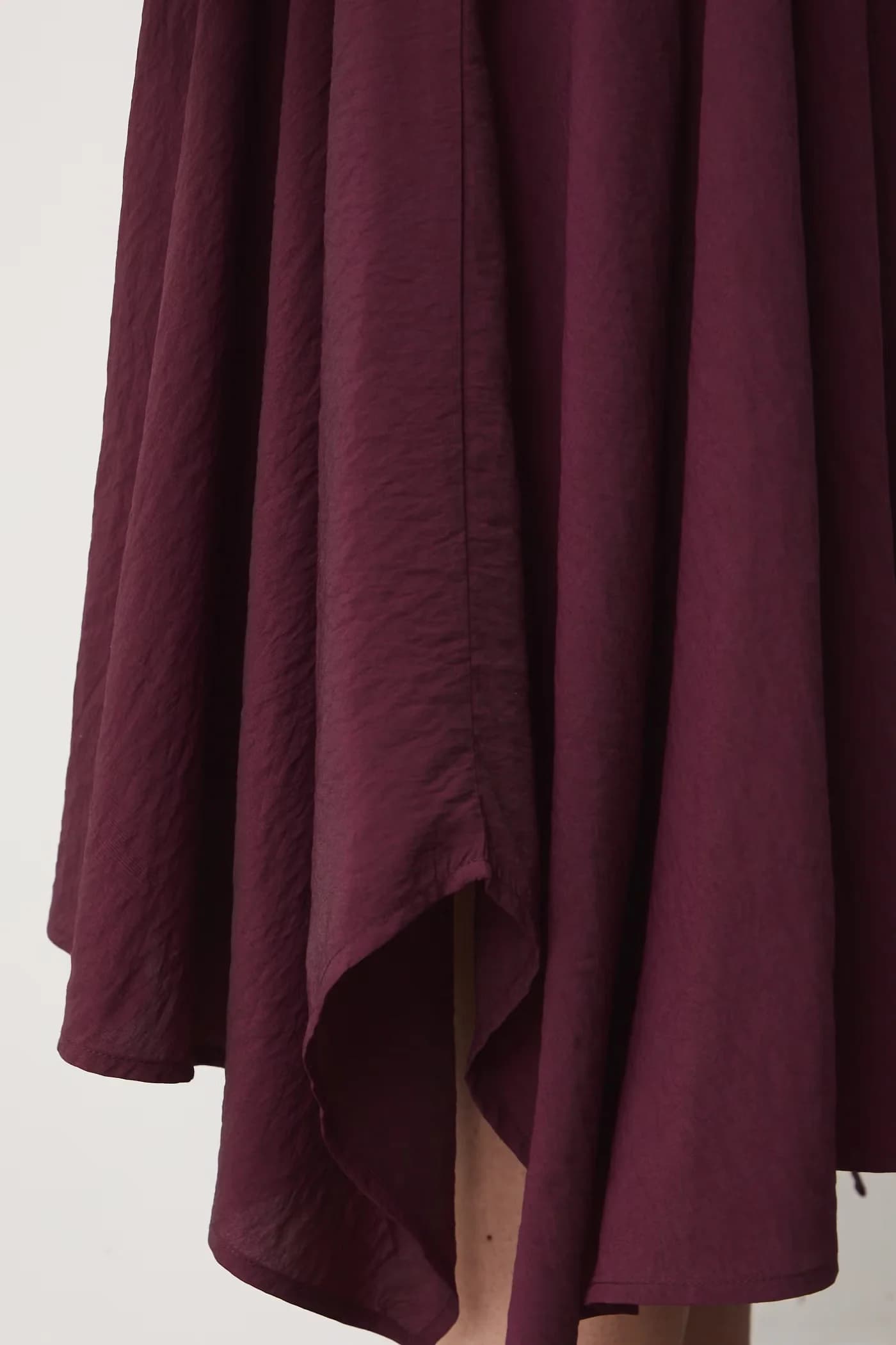 Асимметричная юбка из модала - фото 4