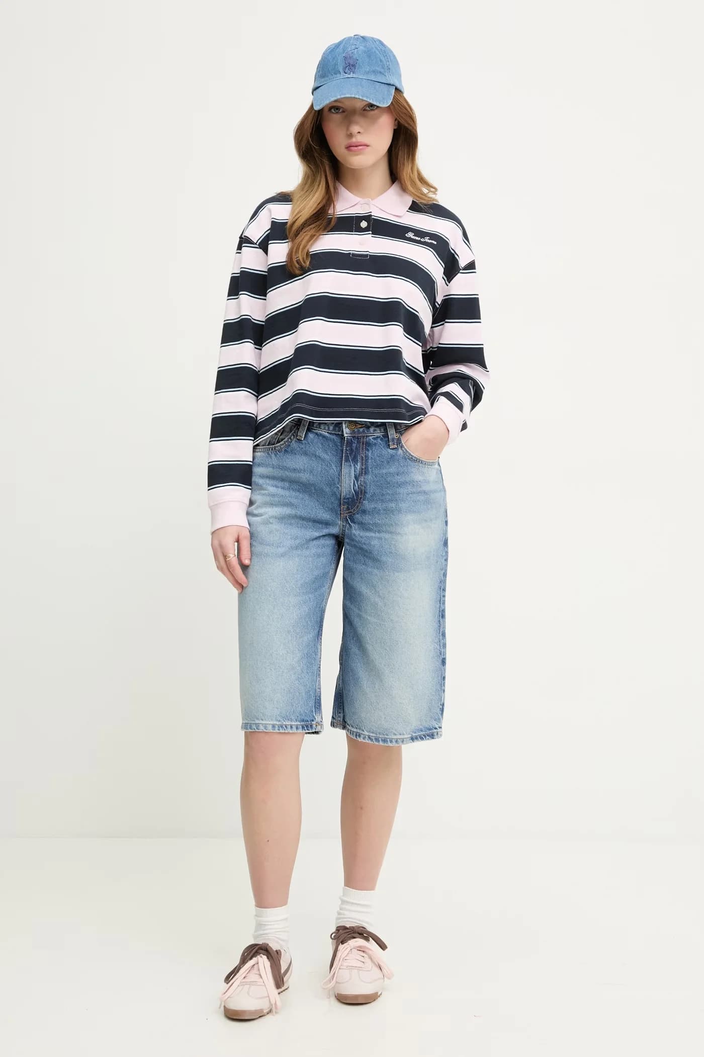 Женские джинсовые шорты - фото 2