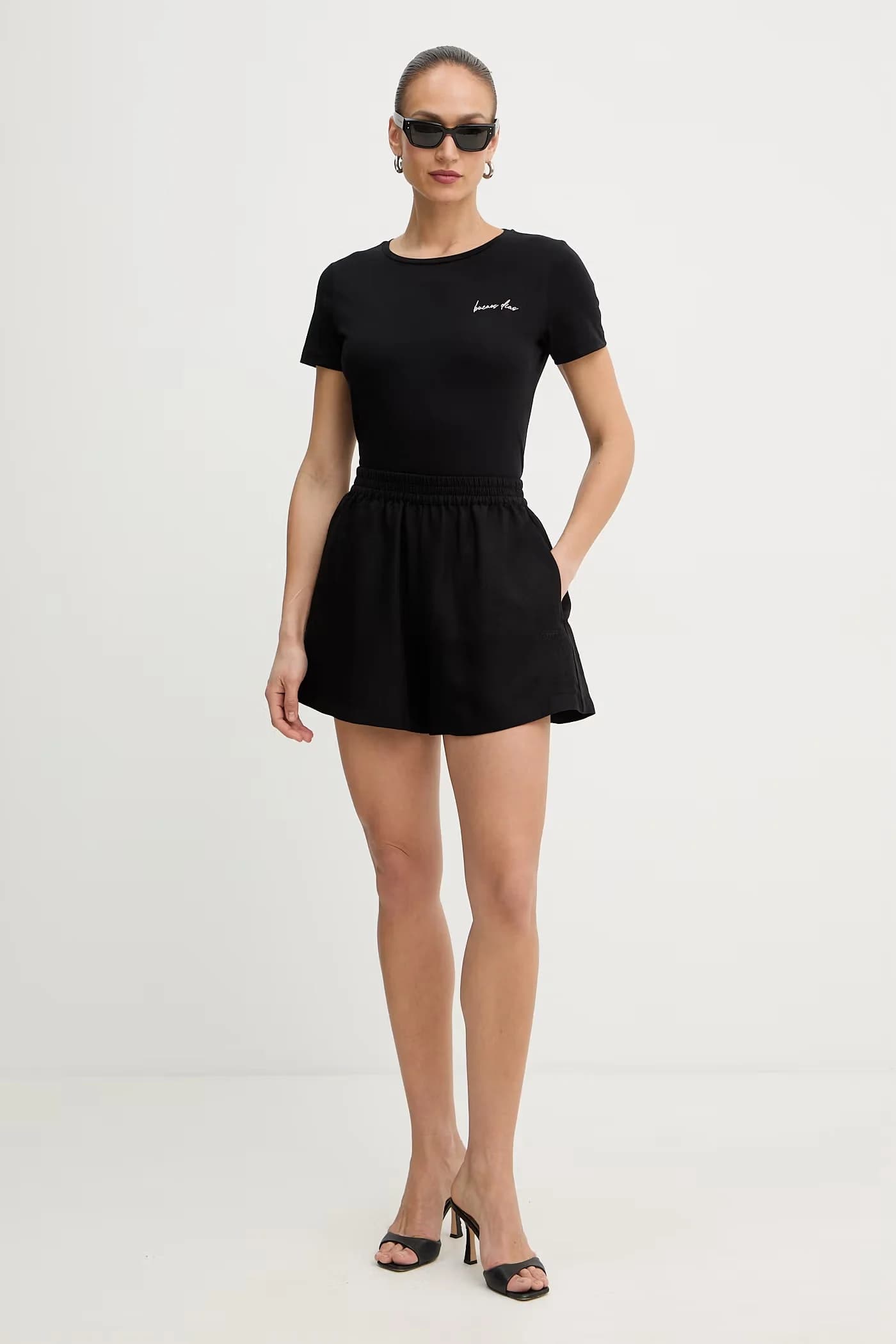 Женские льняные шорты C Tallan - фото 2