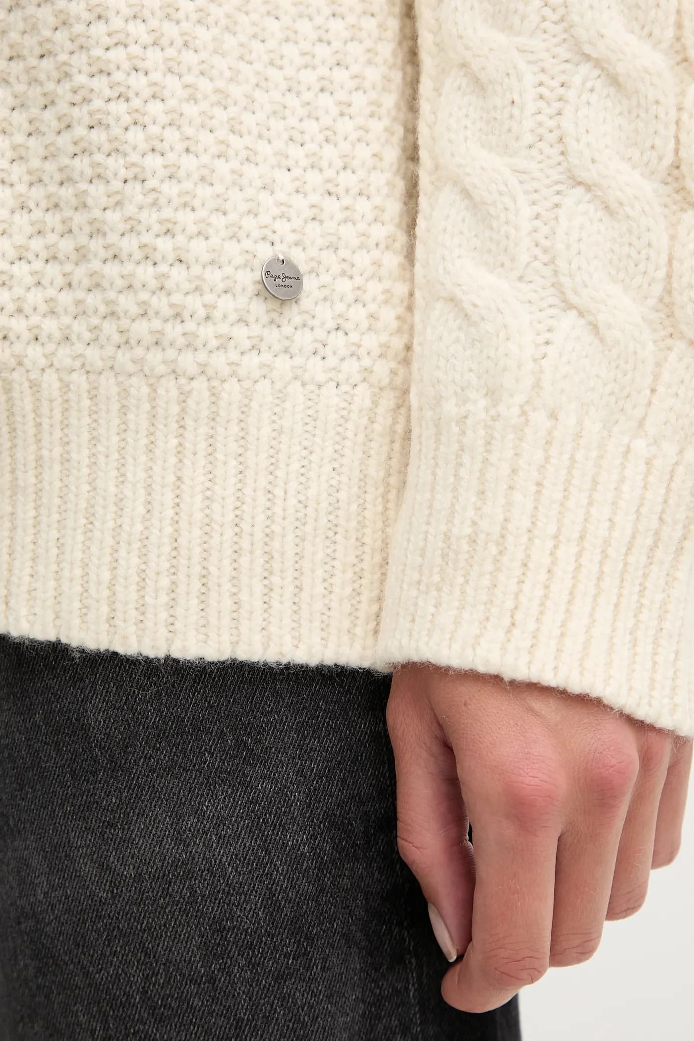 Свитер из смесовой шерсти - фото 5