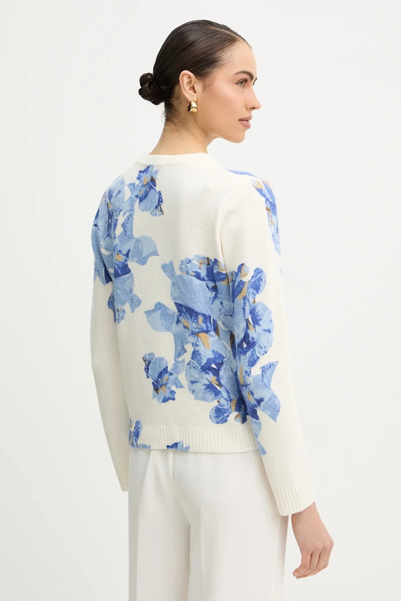 Свитер из смесовой шерсти - фото 3