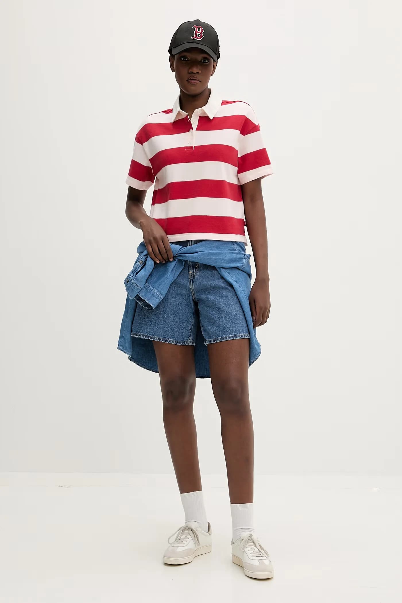 Женское хлопковое поло Aries RUBGY - фото 2