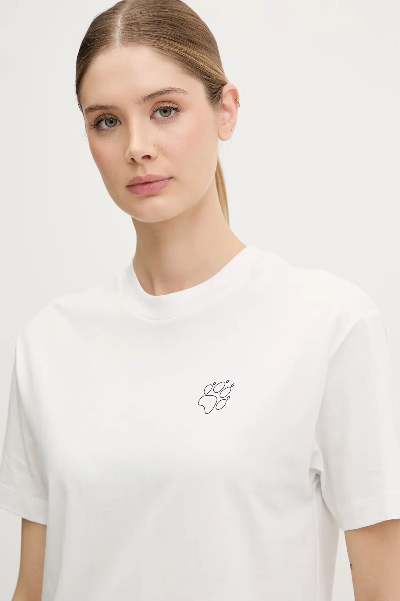 Женская футболка Curious из хлопка - фото 4