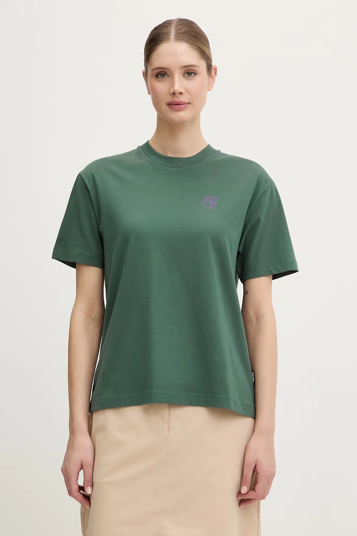 Женская футболка Curious из хлопка