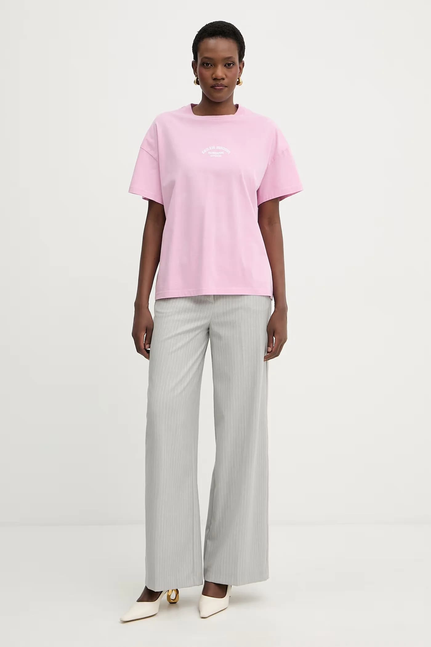 Женская хлопковая футболка - фото 2