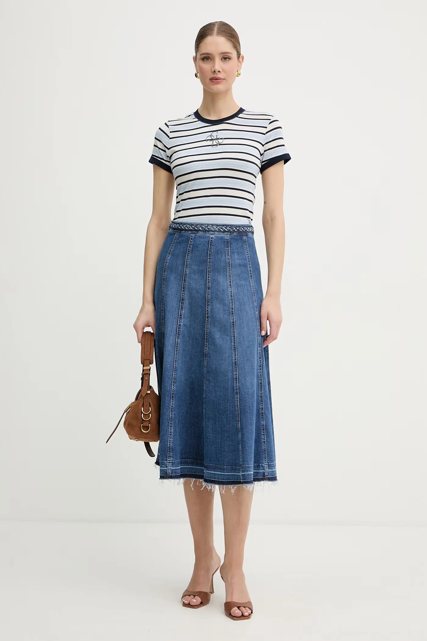 Базовая женская футболка с модалом - фото 2