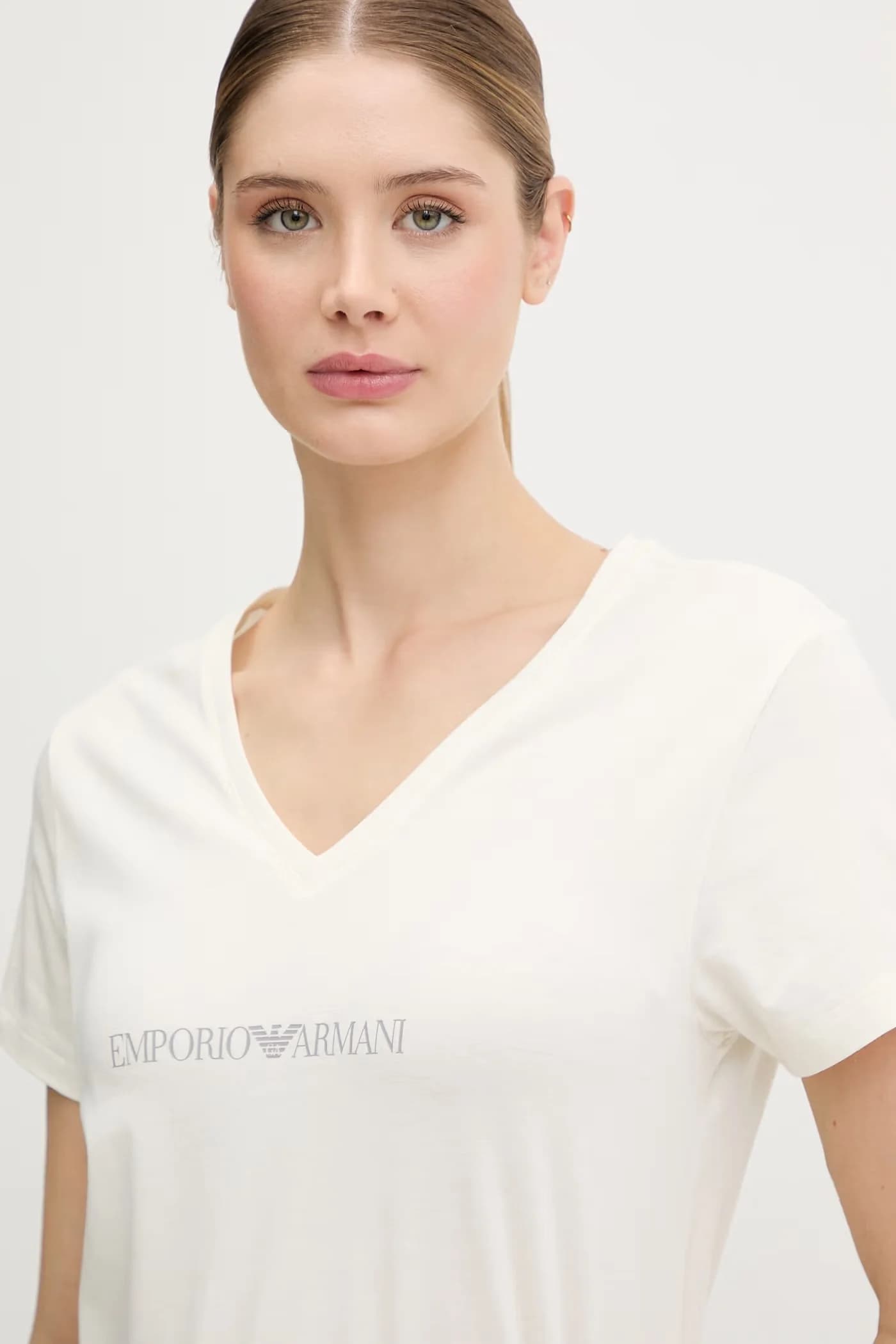 Женская хлопковая футболка - фото 4