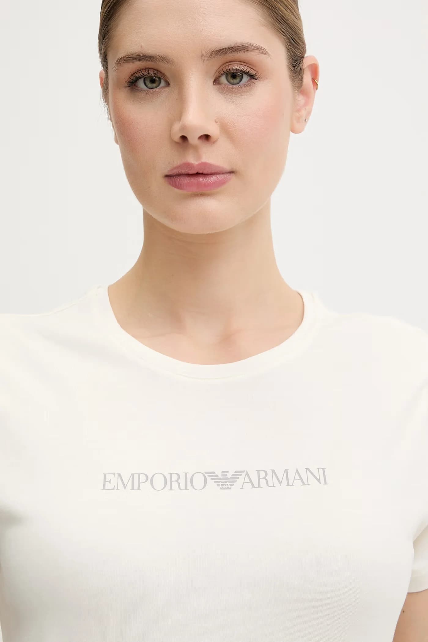 Женская хлопковая футболка - фото 4