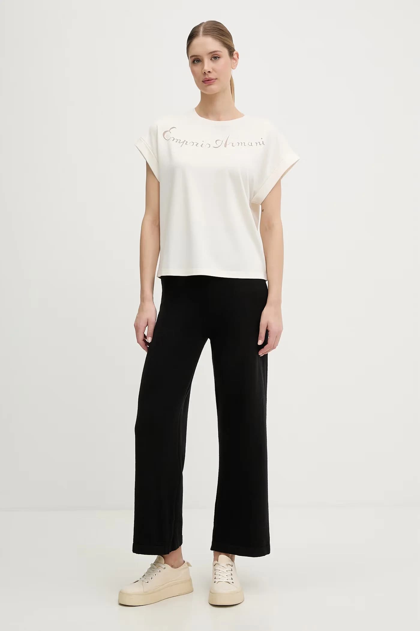 Женская хлопковая футболка - фото 2