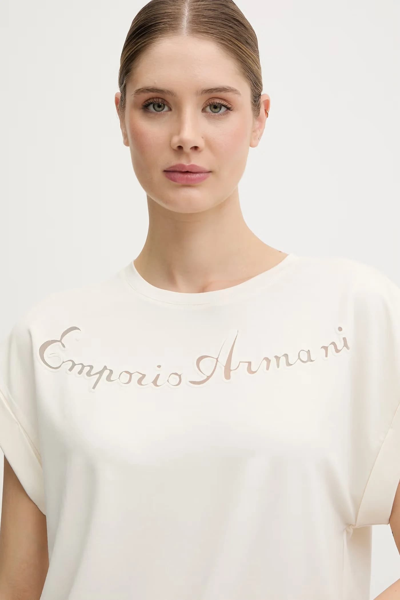 Женская хлопковая футболка - фото 4