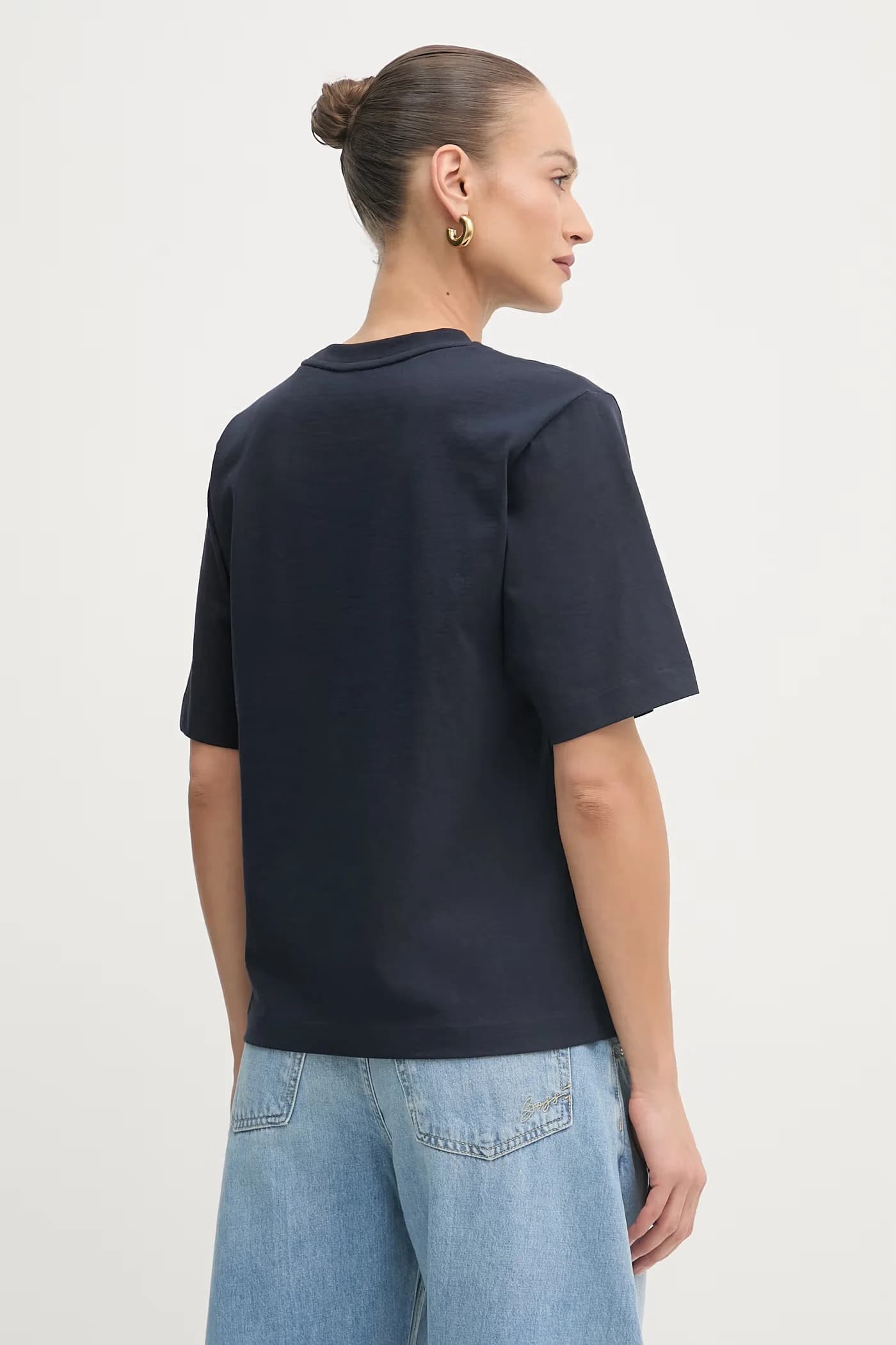 Женская хлопковая футболка C Eregular 6 - фото 3