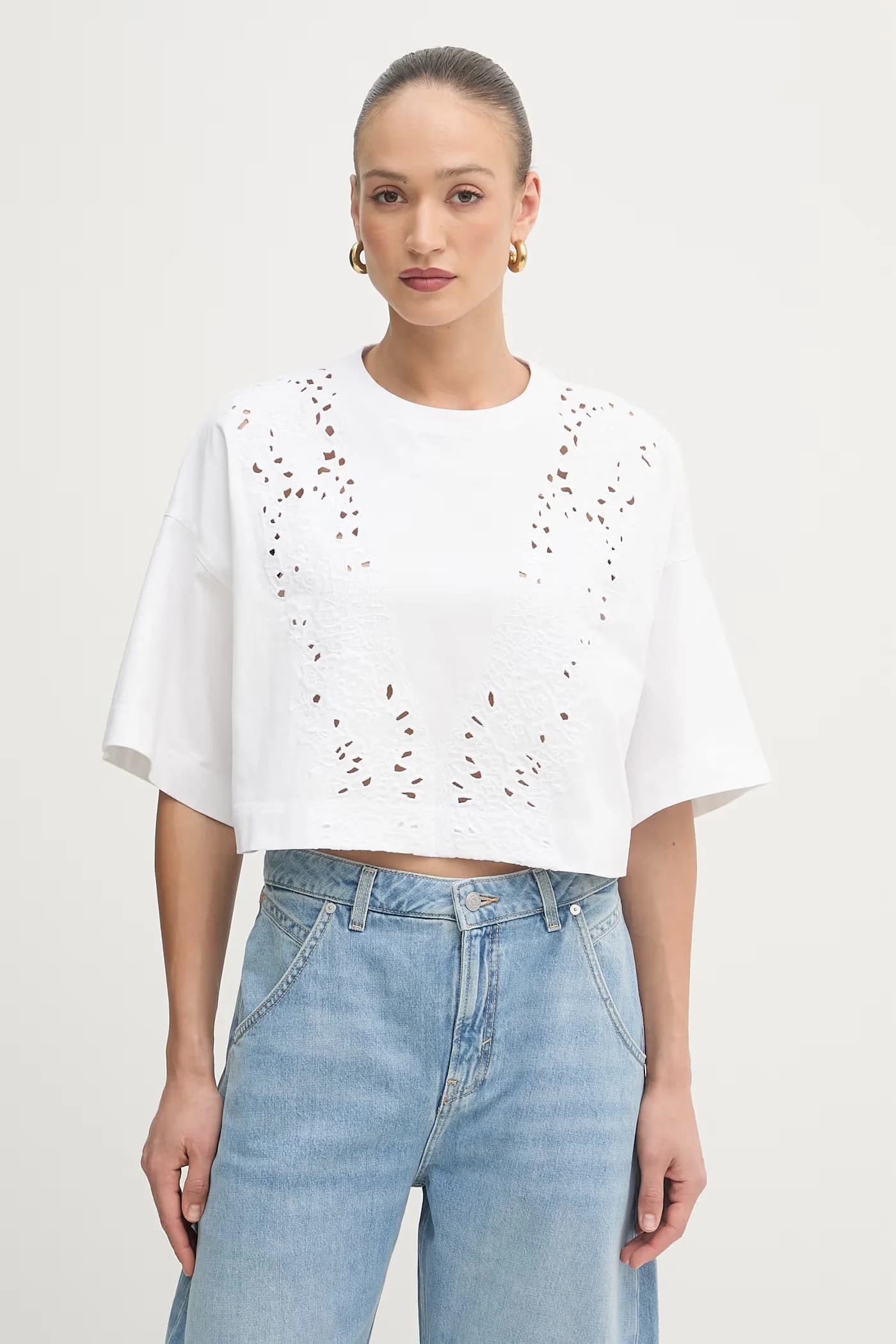 Женская хлопковая футболка оверсайз C Ephilas 2