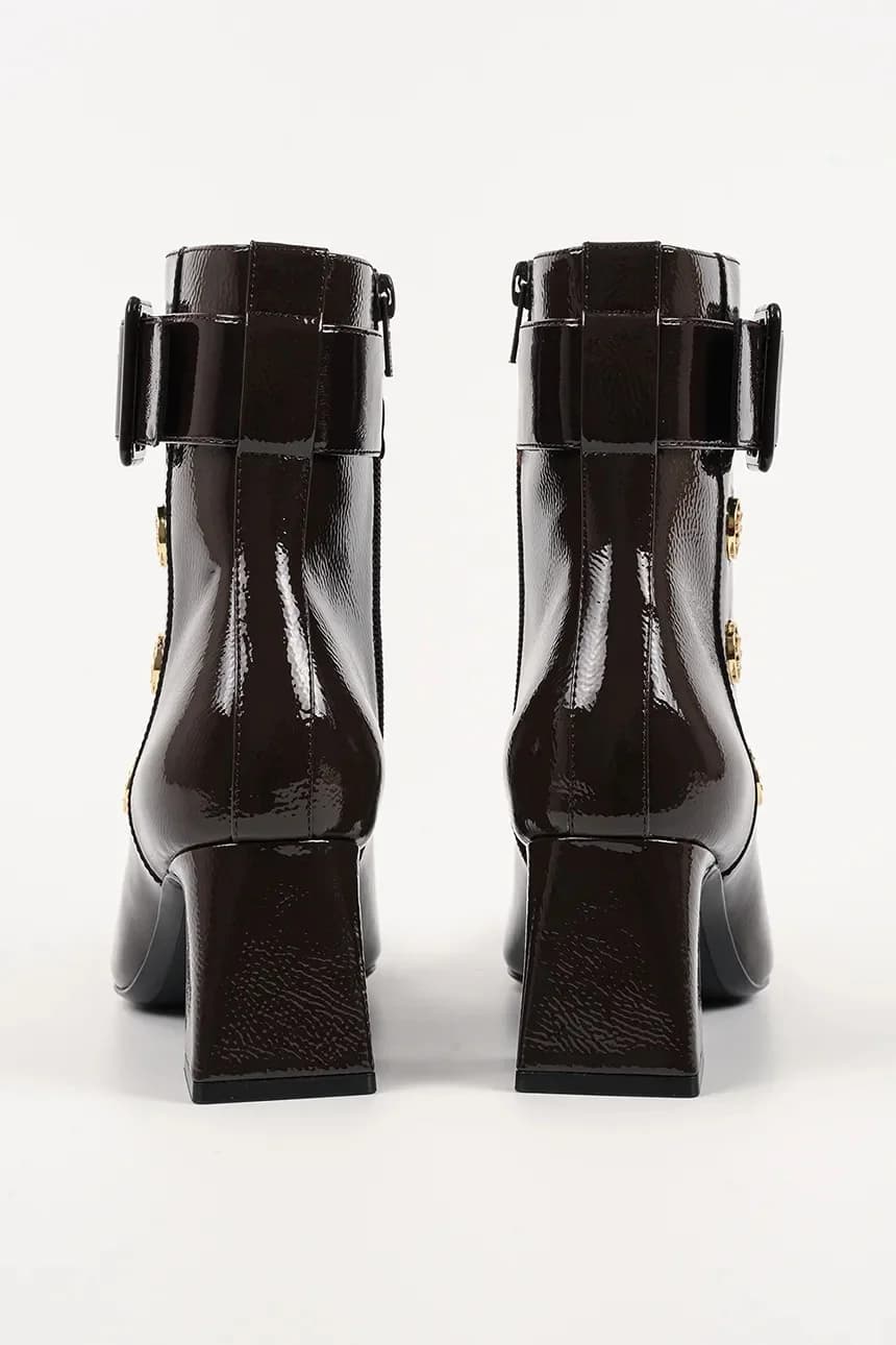 Кожаные ботильоны BEATA - фото 3