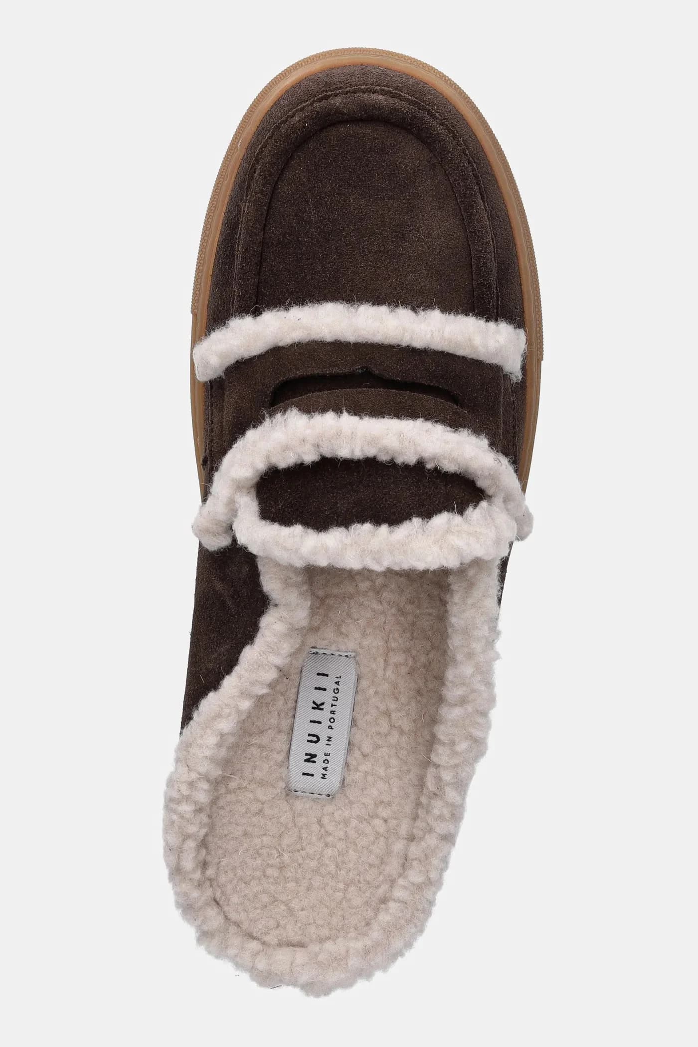 Замшевые тапочки Mule Wool - фото 4