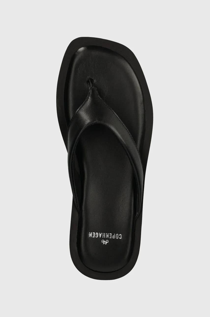 шлепанцы из кожи наппа - фото 4