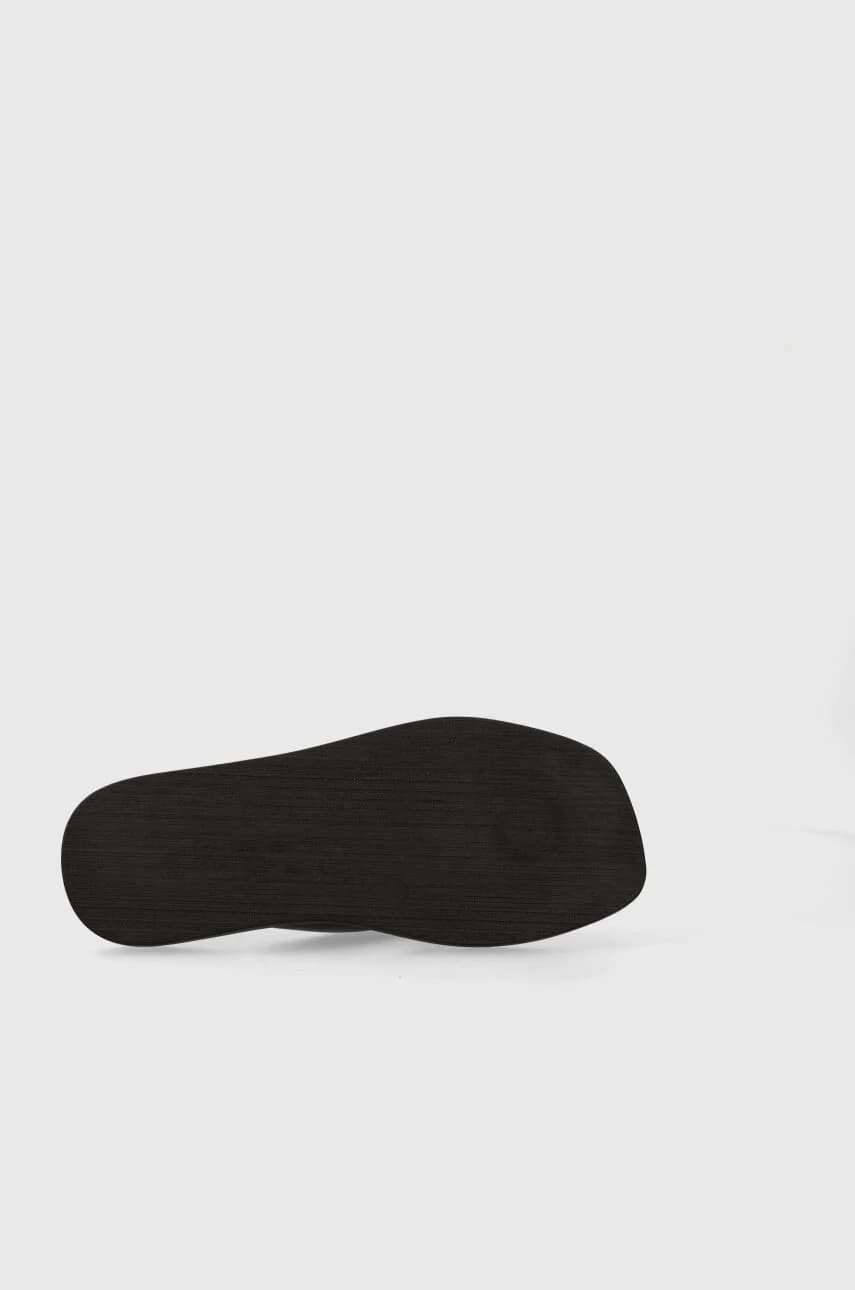 шлепанцы из кожи наппа - фото 5