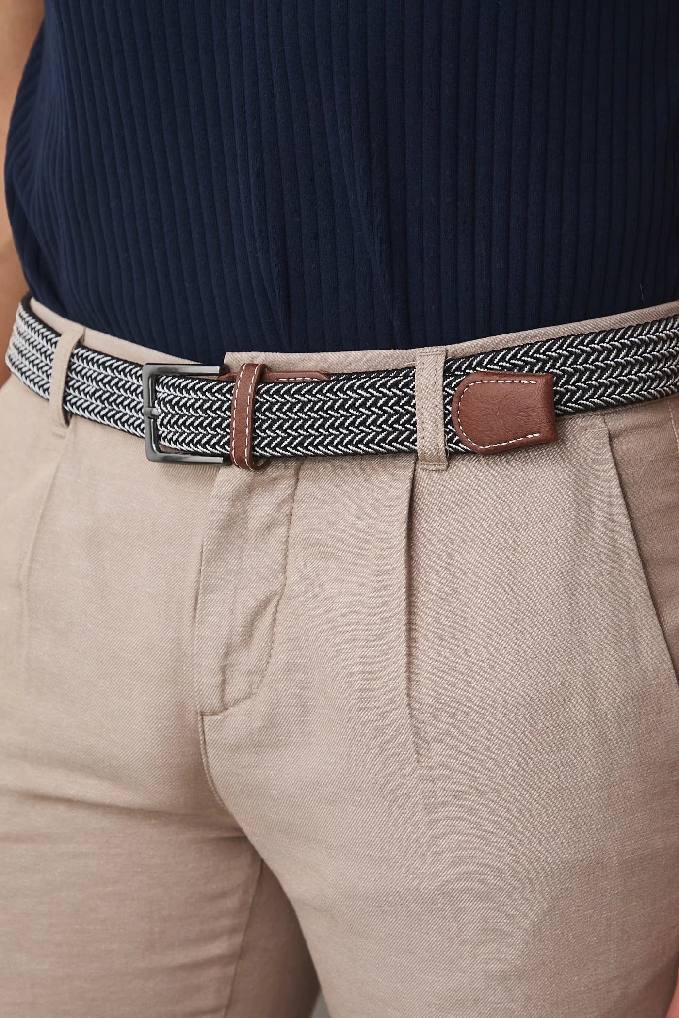 Мужские брюки чинос из вискозы - фото 5