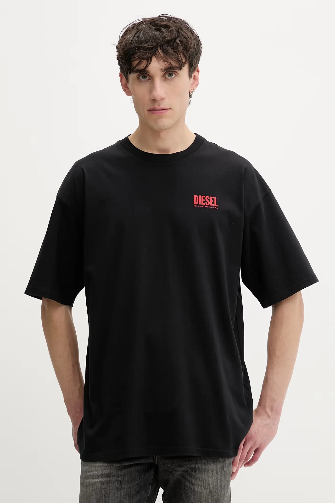 Хлопковая футболка T-BOXT-BISK - фото 3