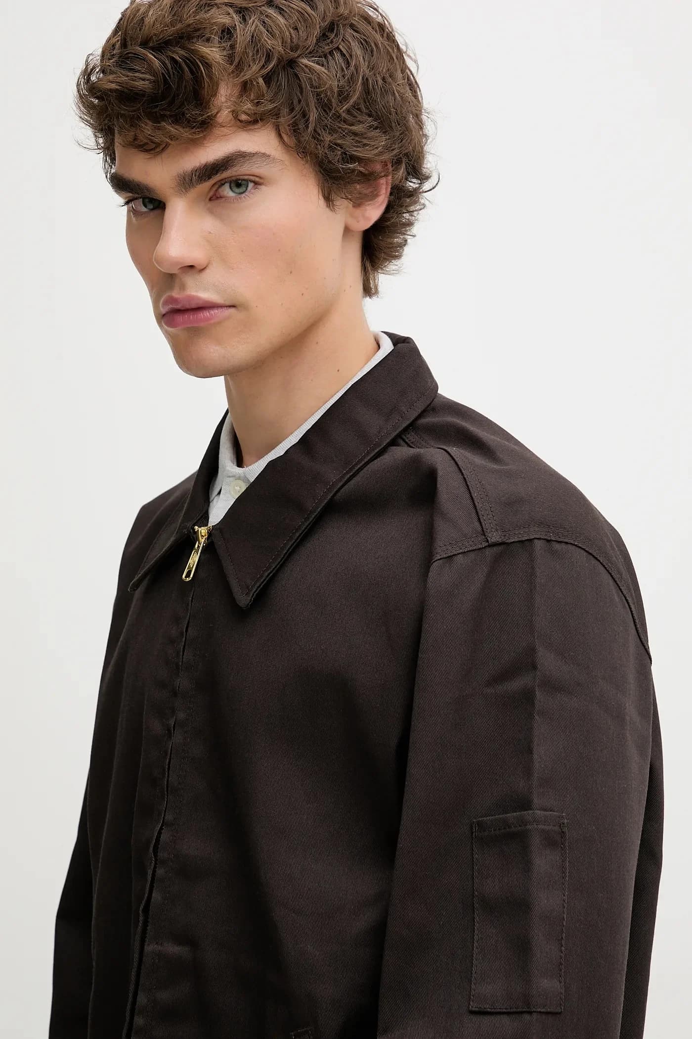 Куртка M без подкладки Eisenhower Rec Темно-коричневый - фото 4