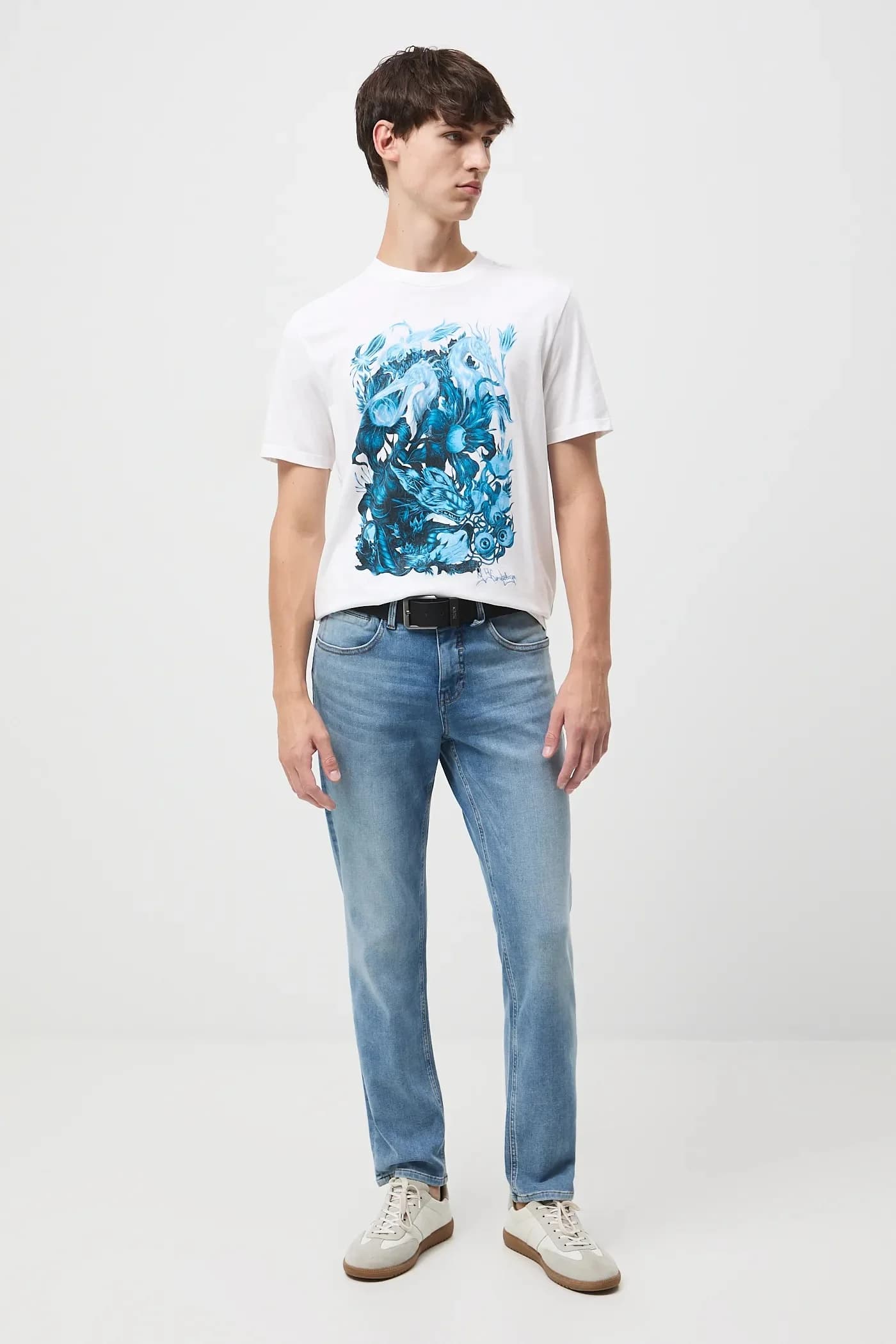 Хлопковая футболка - фото 3