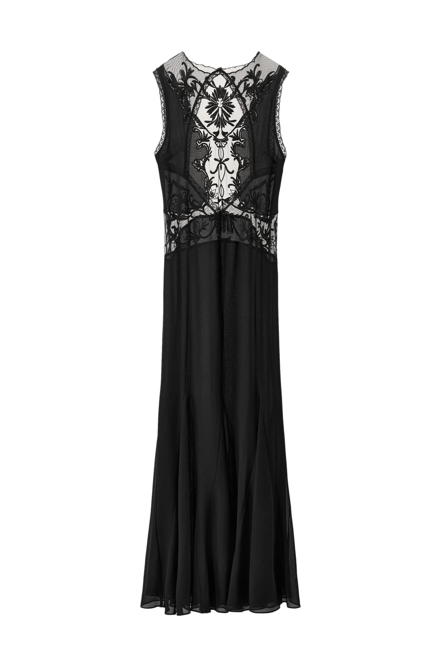 ПЛАТЬЕ С ВЫШИВКОЙ И БИСЕРОМ - фото 3