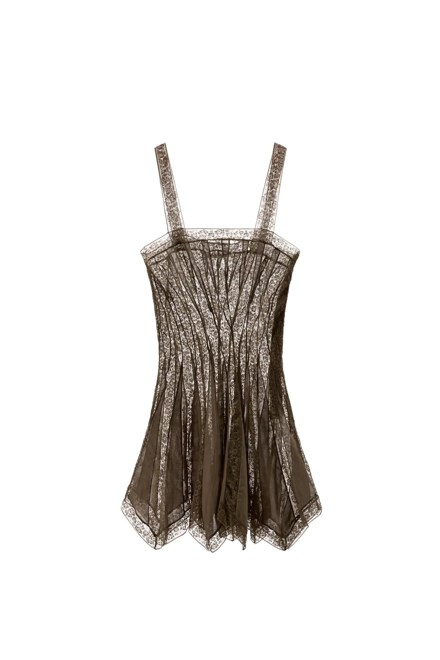 ПЛАТЬЕ С КРУЖЕВОМ, ОГРАНИЧЕННАЯ ВЫПУСКА - фото 3