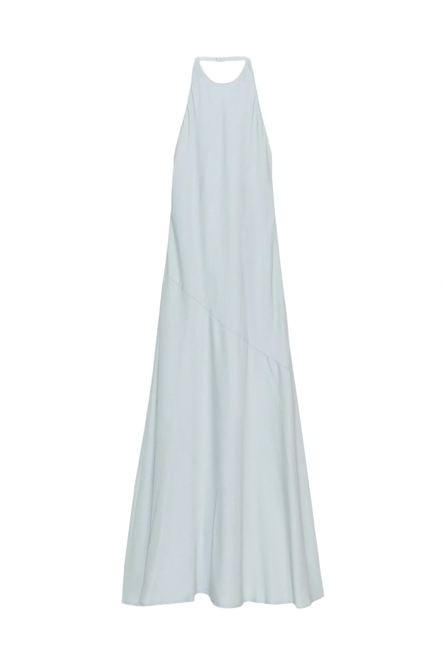 СВОБОДНОЕ ПЛАТЬЕ С ХАЛТЕРОМ - фото 3