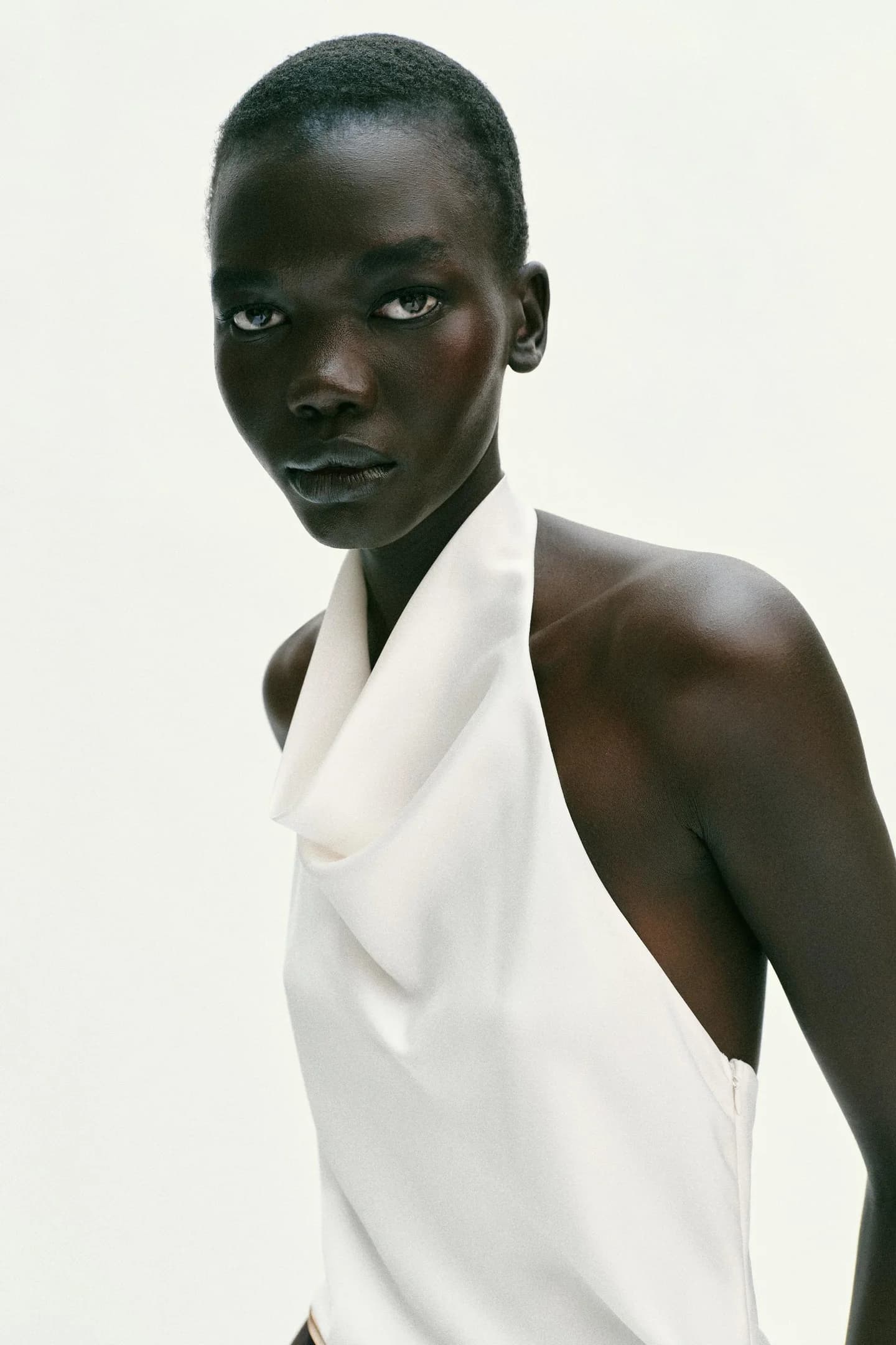 ДЛИННЫЙ КОМБИНЕЗОН С ПОЯСОМ - фото 2