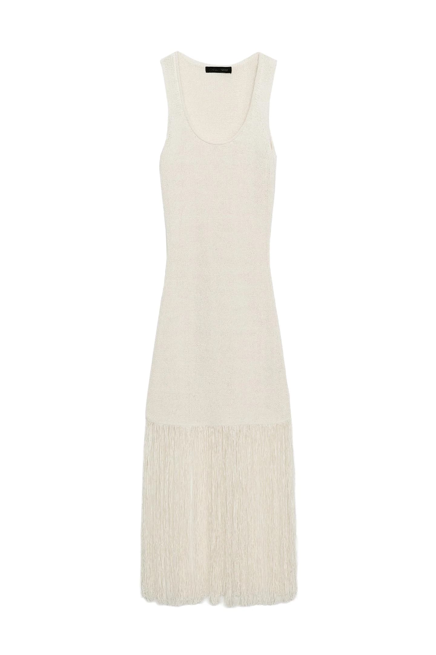 ТРИКОТАЖНОЕ ПЛАТЬЕ С БАЛЯРЬЮ - фото 3